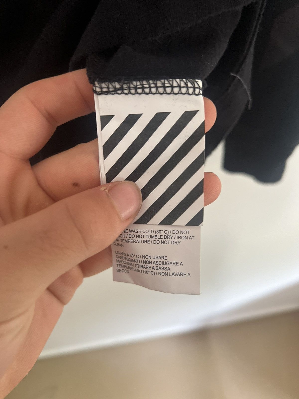 Off-White Off white Gradient Long sleeve TEE Size US XS / EU 42 / 0 - 8 Thumbnail
