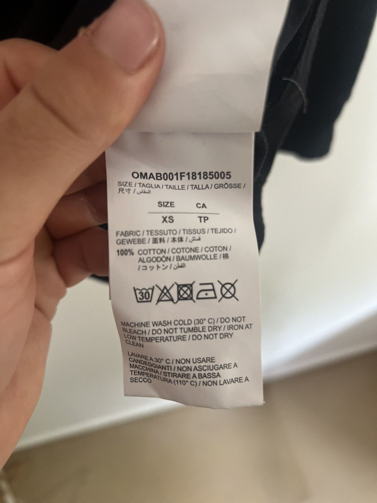 Off-White Off white Gradient Long sleeve TEE Size US XS / EU 42 / 0 - 9 Thumbnail