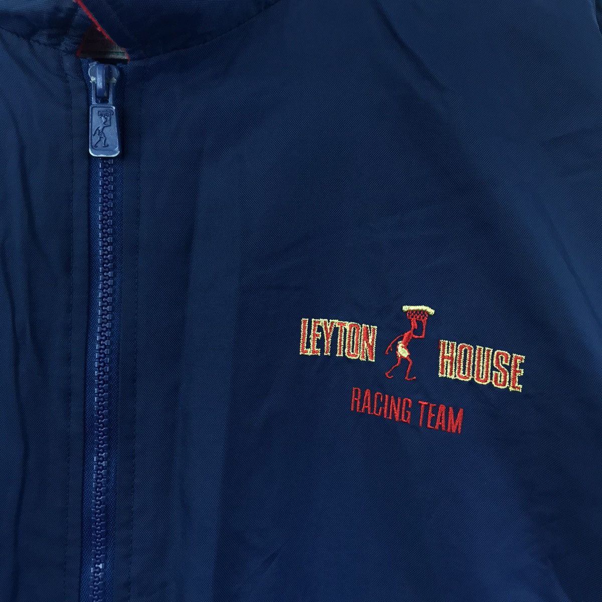 Vintage Vintage LEYTON HOUSE Racing Team Oversize Bomber Jacket Size US XL / EU 56 / 4 - 5 Thumbnail