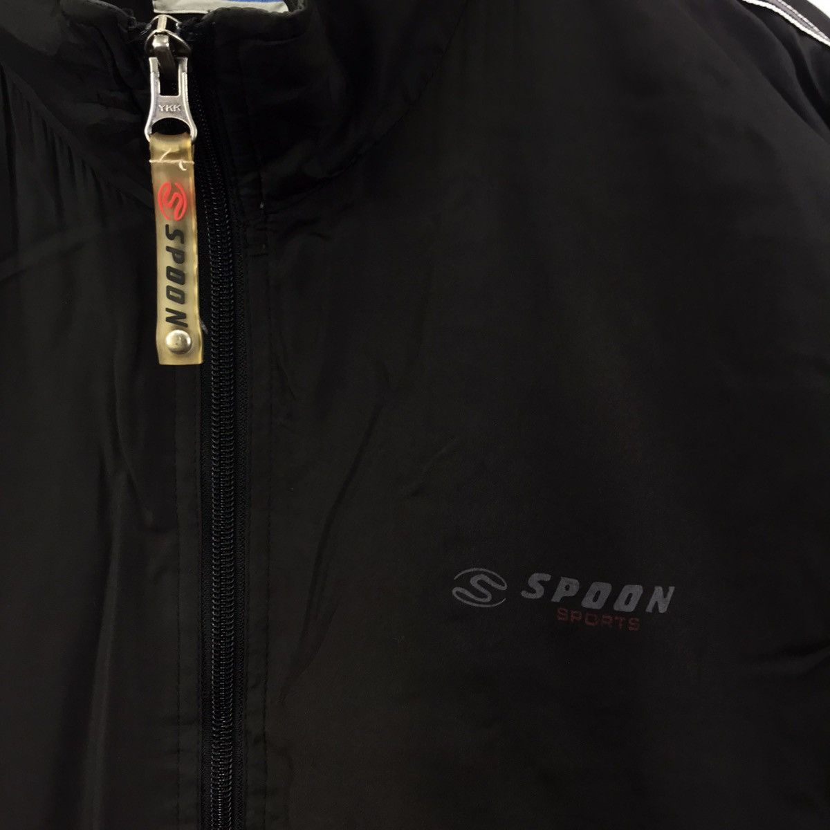 Vintage SPOON Honda Racing Team JapaneseBrand FullZipperLightJacket Size US L / EU 52-54 / 3 - 3 Thumbnail