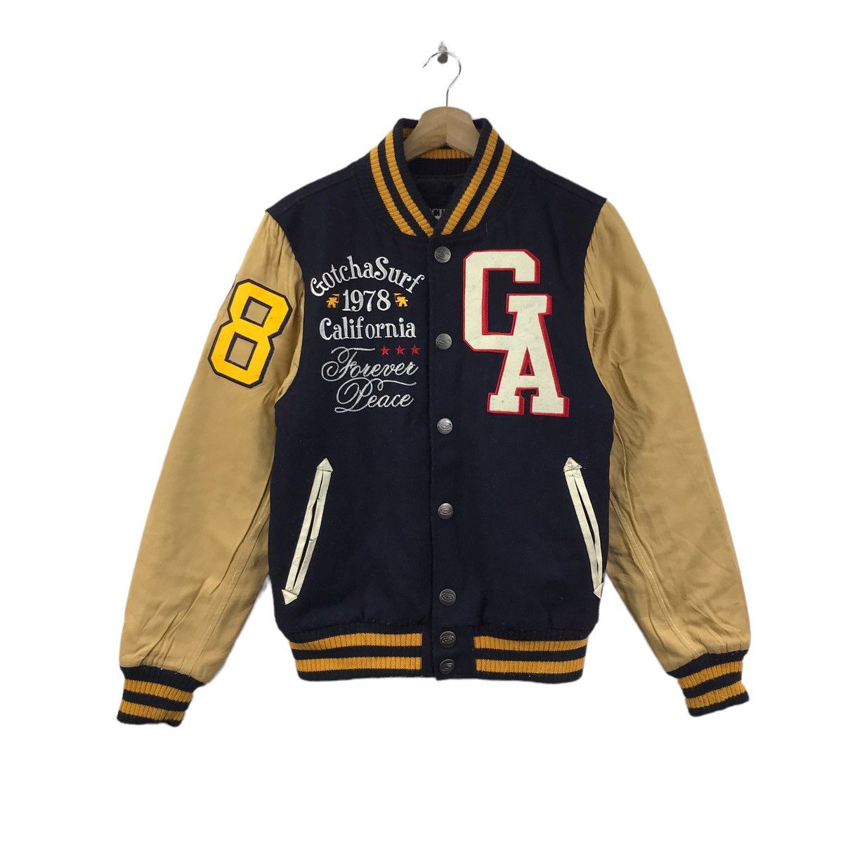 Gotcha Vintage GOTCHA SURF 1978 California ForeverPeace CoachJacket Size US S / EU 44-46 / 1 - 1 Thumbnail