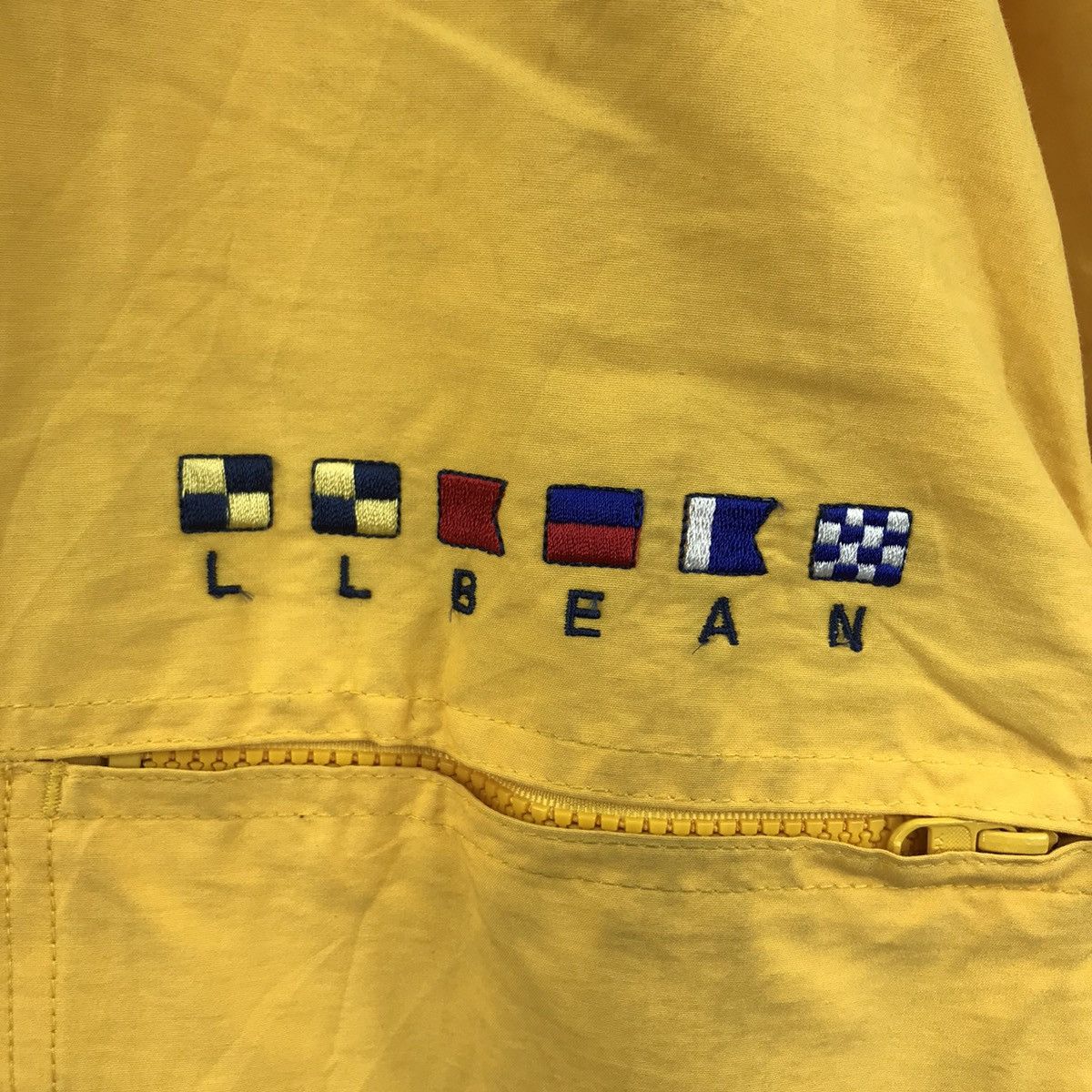 L.L. Bean LL BEAN USA Core Canvas Yellow Bomber Jacket Size US M / EU 48-50 / 2 - 3 Thumbnail