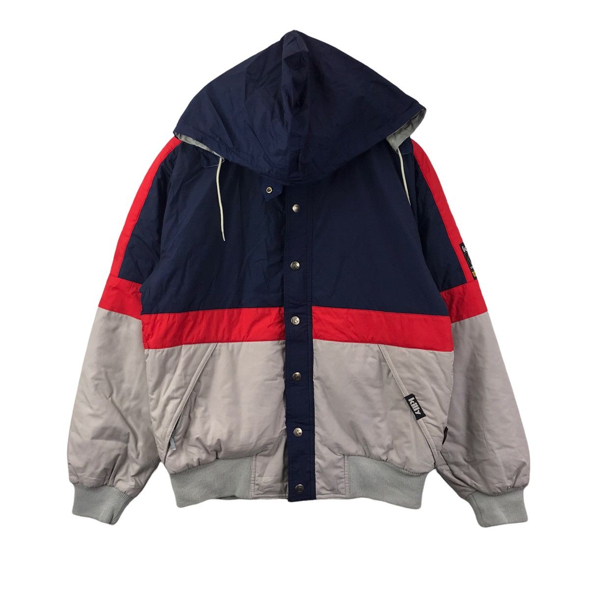 Asics KILLY By ASICS Quilted Puffer Ski Multi Color BomberJacket Size US M / EU 48-50 / 2 - 1 Thumbnail
