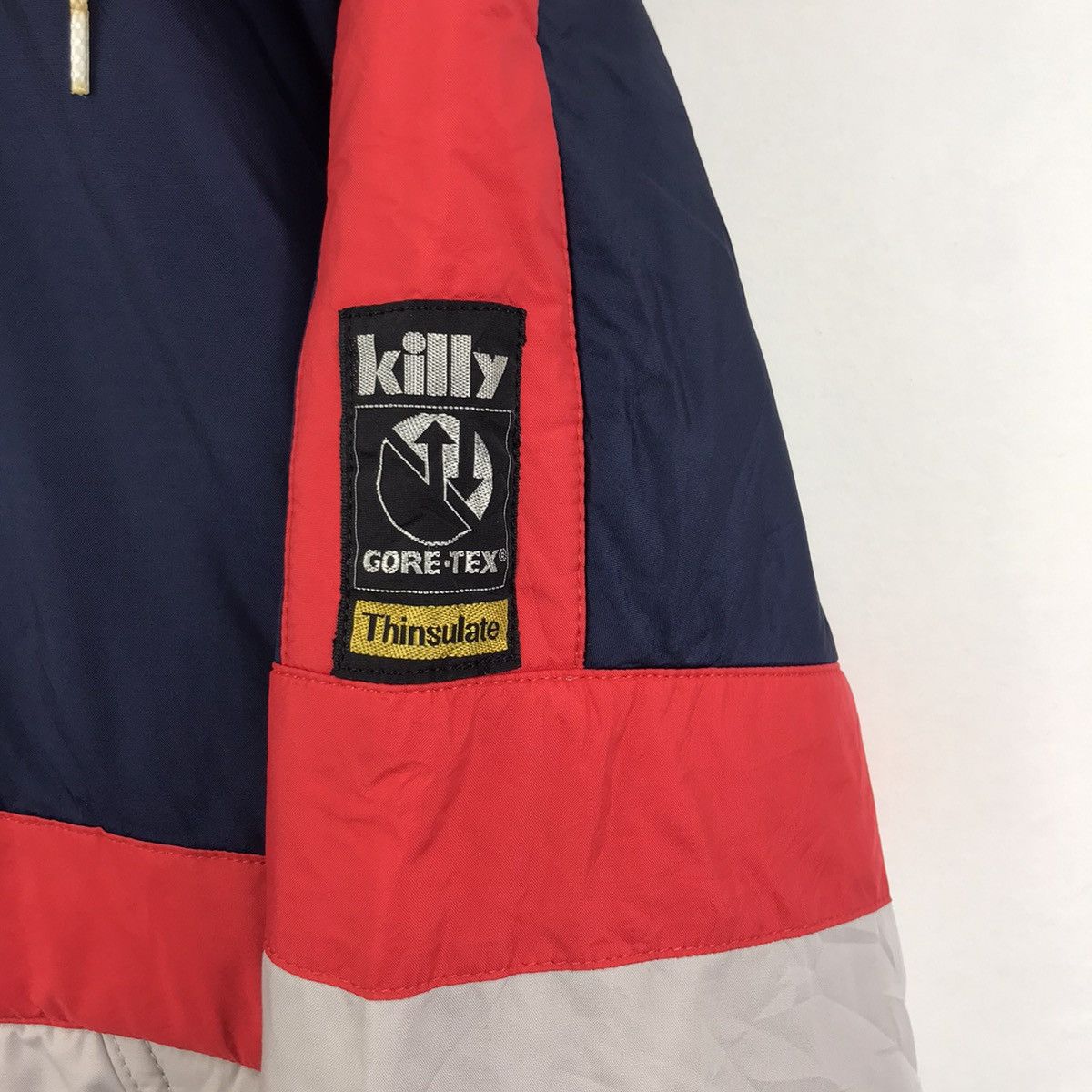 Asics KILLY By ASICS Quilted Puffer Ski Multi Color BomberJacket Size US M / EU 48-50 / 2 - 6 Thumbnail