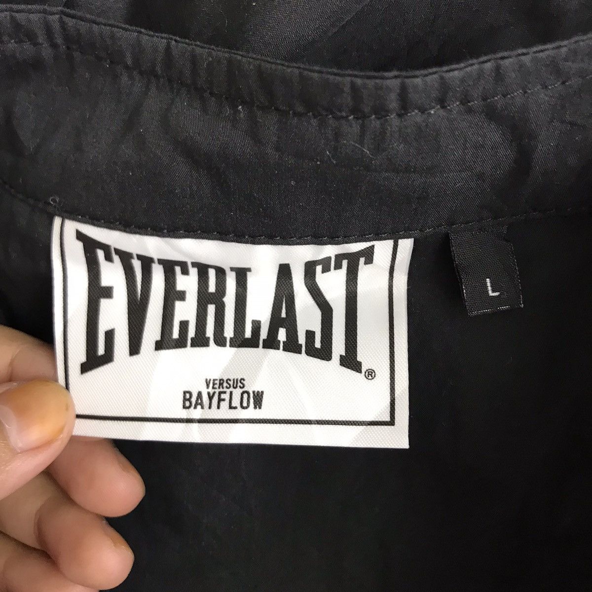 Everlast EVERLAST x BAYFLOW Black Bomber Coach Jacket Size US L / EU 52-54 / 3 - 4 Thumbnail