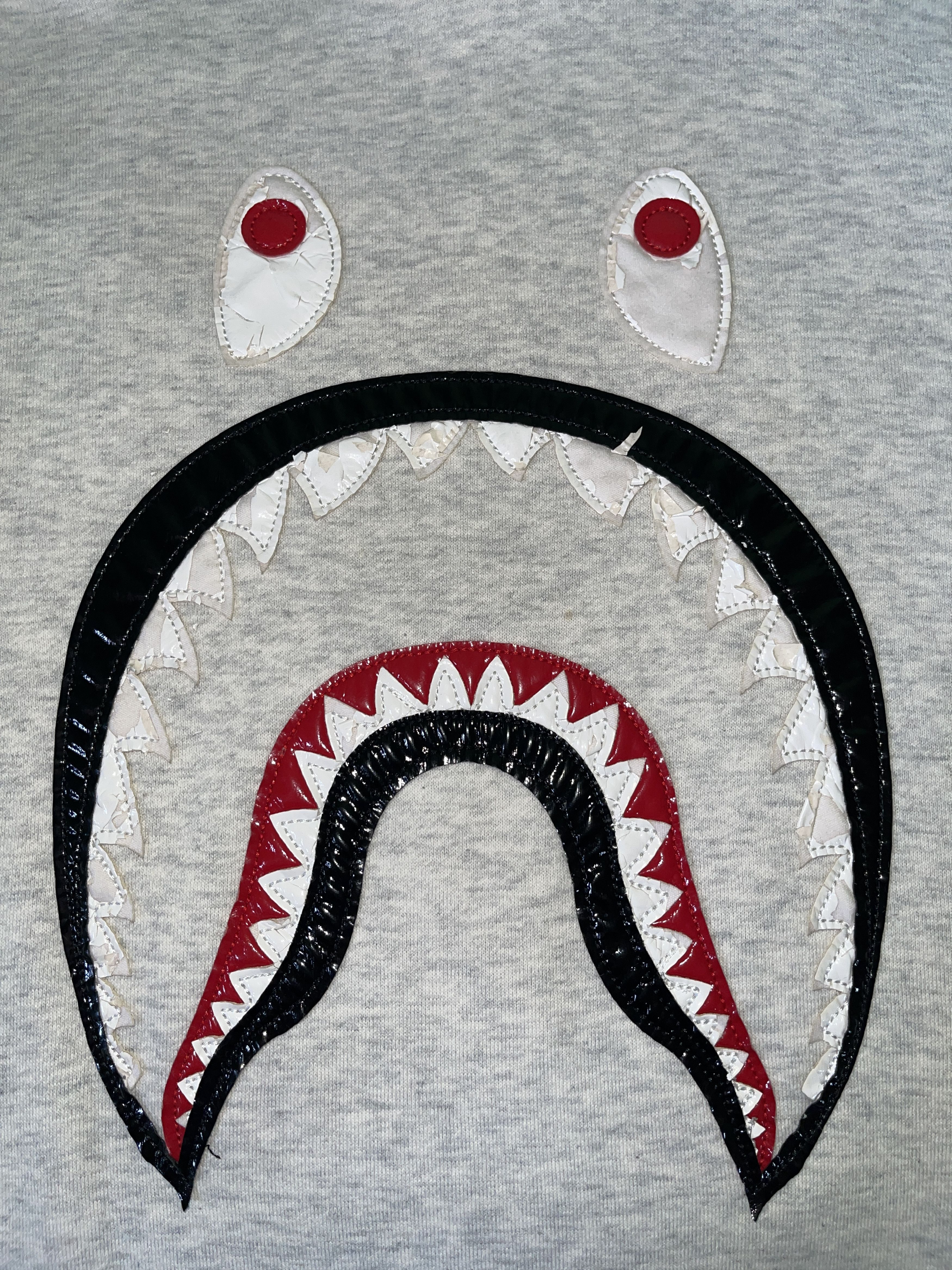 Bape Shark Pullover Hoodie Size US L / EU 52-54 / 3 - 11 Thumbnail