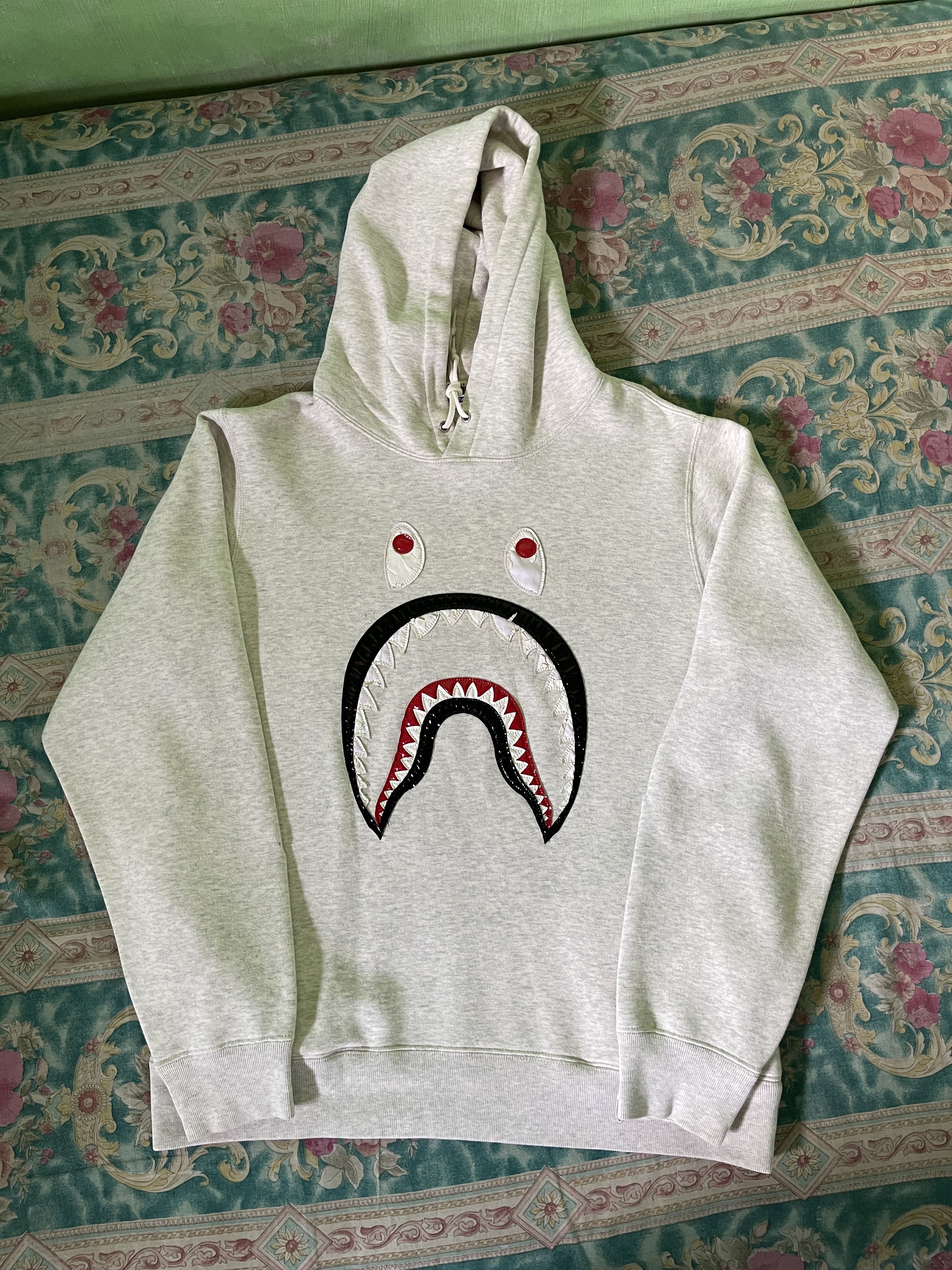 Bape Shark Pullover Hoodie Size US L / EU 52-54 / 3 - 1 Thumbnail