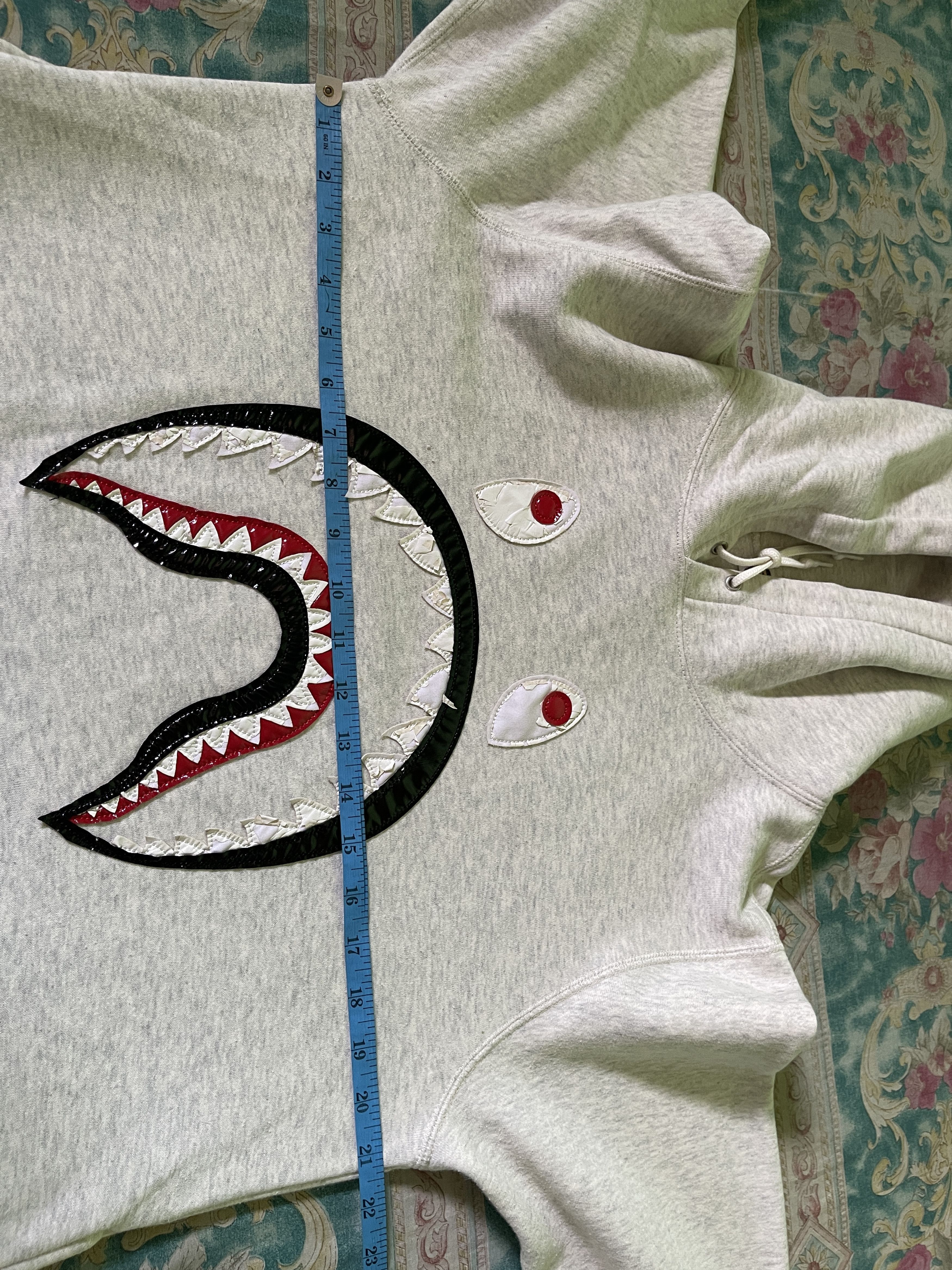 Bape Shark Pullover Hoodie Size US L / EU 52-54 / 3 - 19 Thumbnail