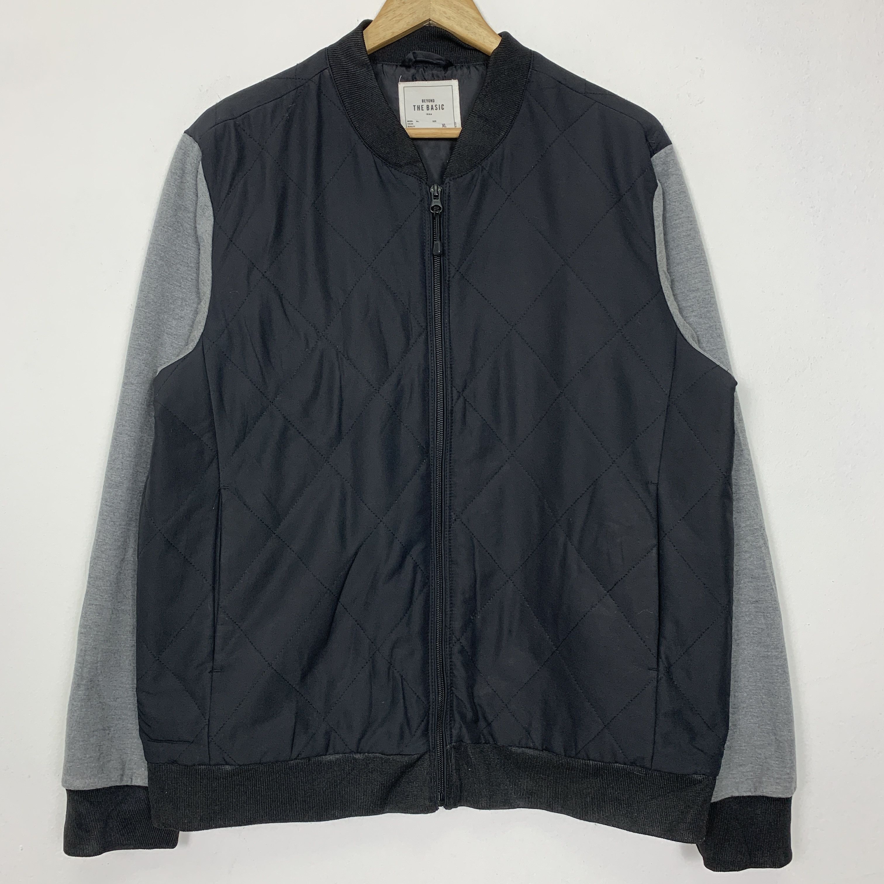 Japanese Brand Vintage BEYOND THE BASIC Quilted Jacket J1052 Size US M / EU 48-50 / 2 - 1 Thumbnail