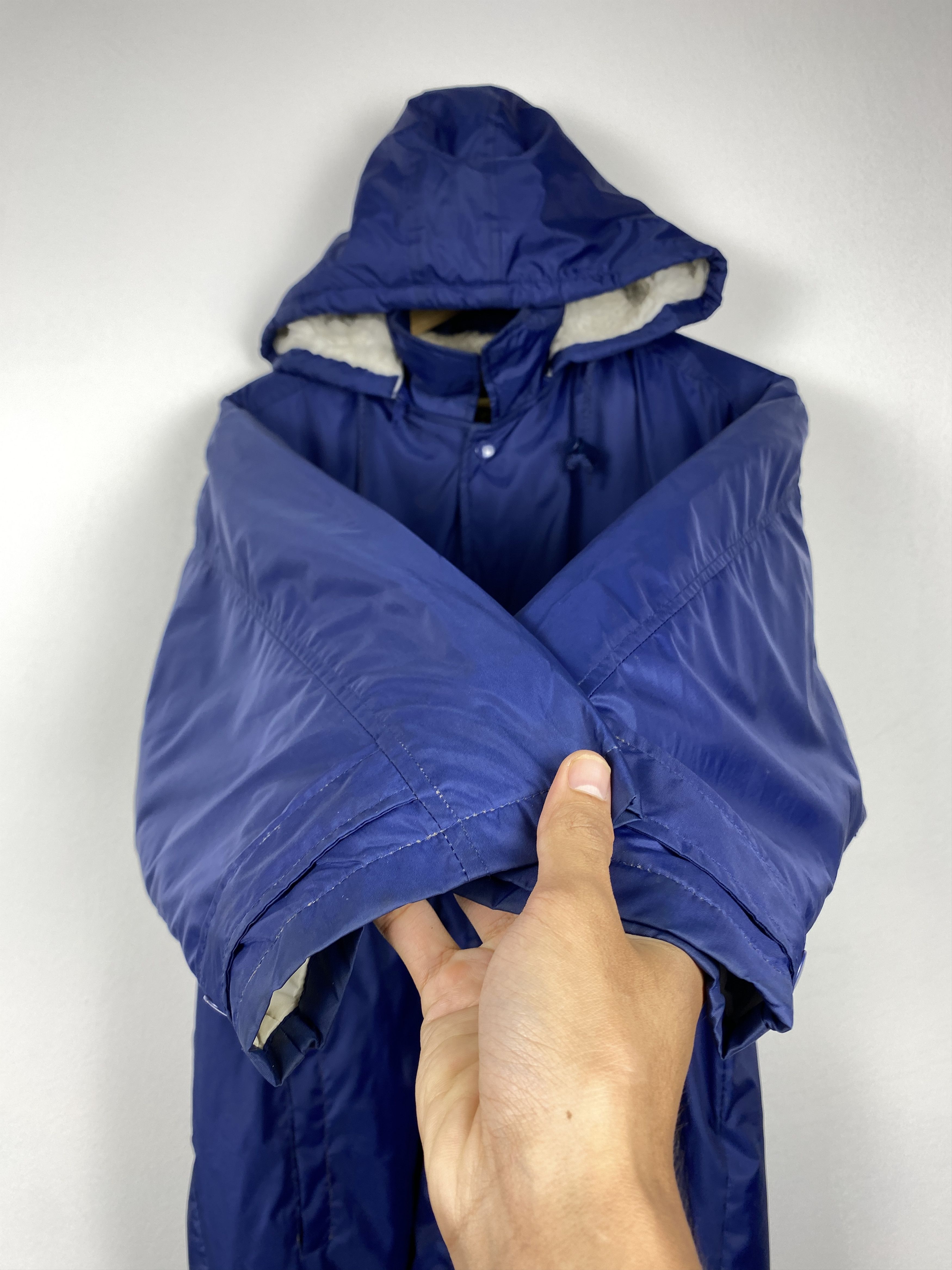 La Sportiva Vintage SPORTIVO Sherpa Lining Hoodie Button Up Jacket Size US M / EU 48-50 / 2 - 6 Thumbnail