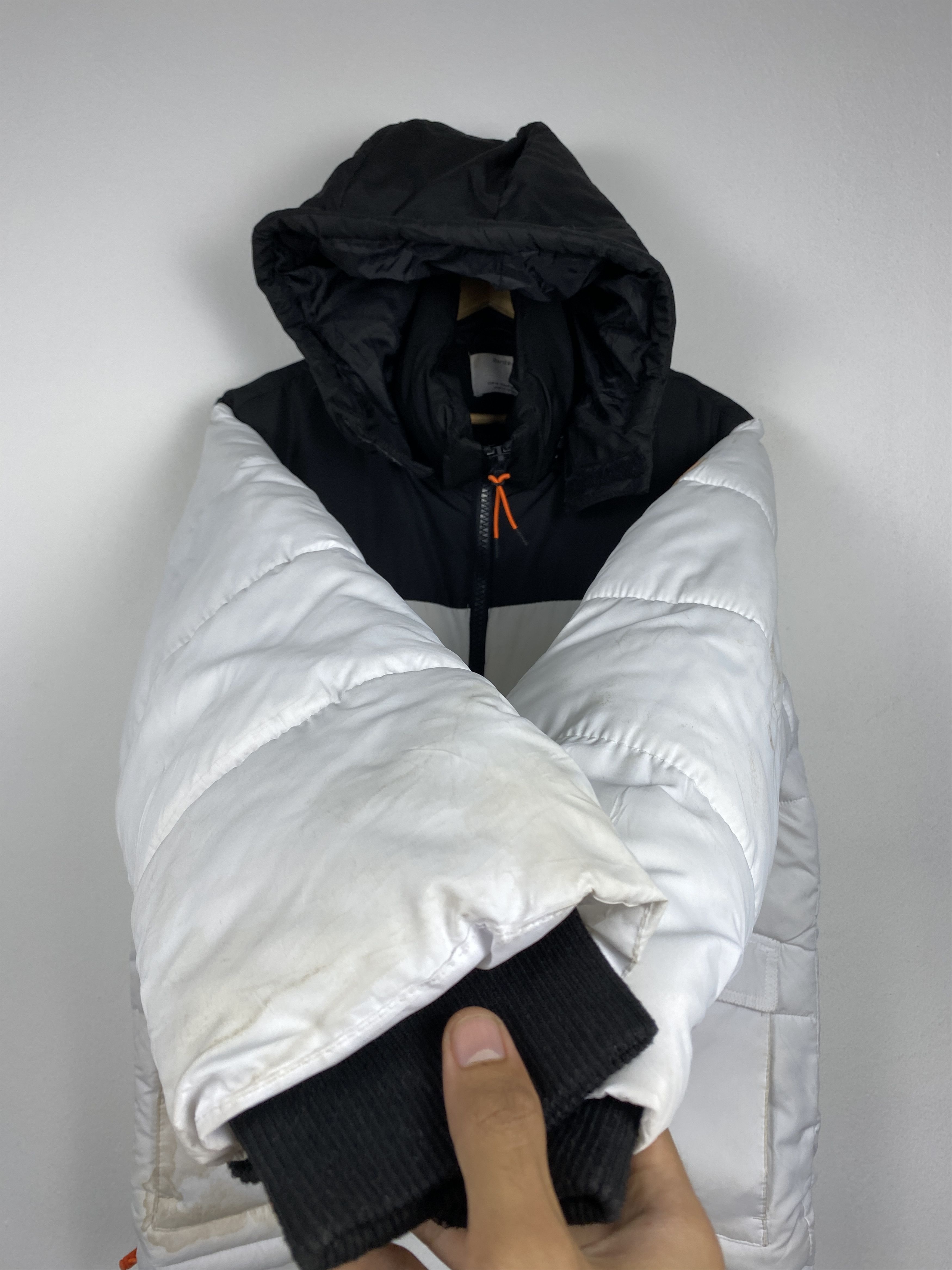 Bershka Vintage BERSHKA Puffer Hoodie Jacket J1184 Size US M / EU 48-50 / 2 - 6 Thumbnail
