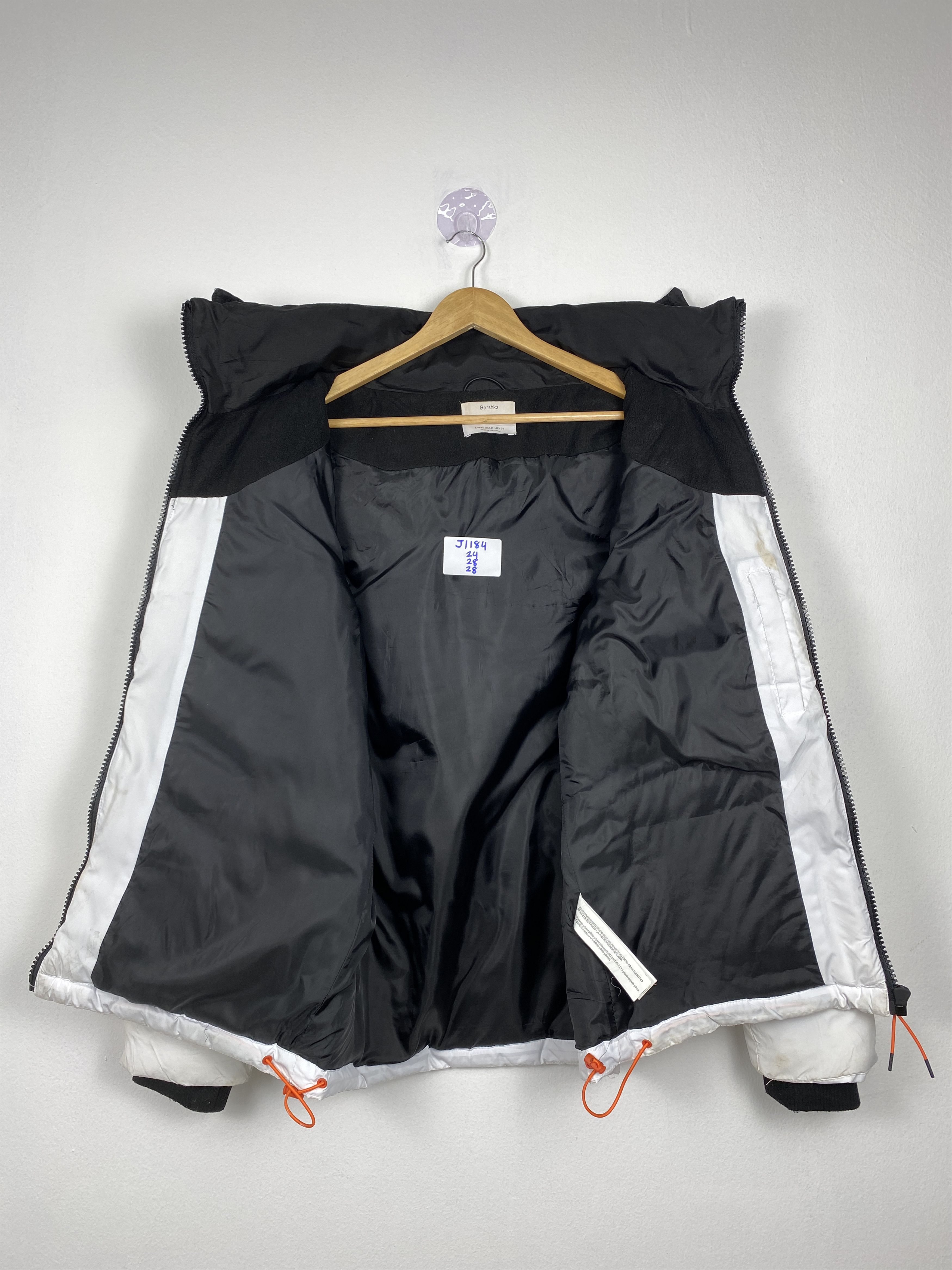 Bershka Vintage BERSHKA Puffer Hoodie Jacket J1184 Size US M / EU 48-50 / 2 - 9 Thumbnail
