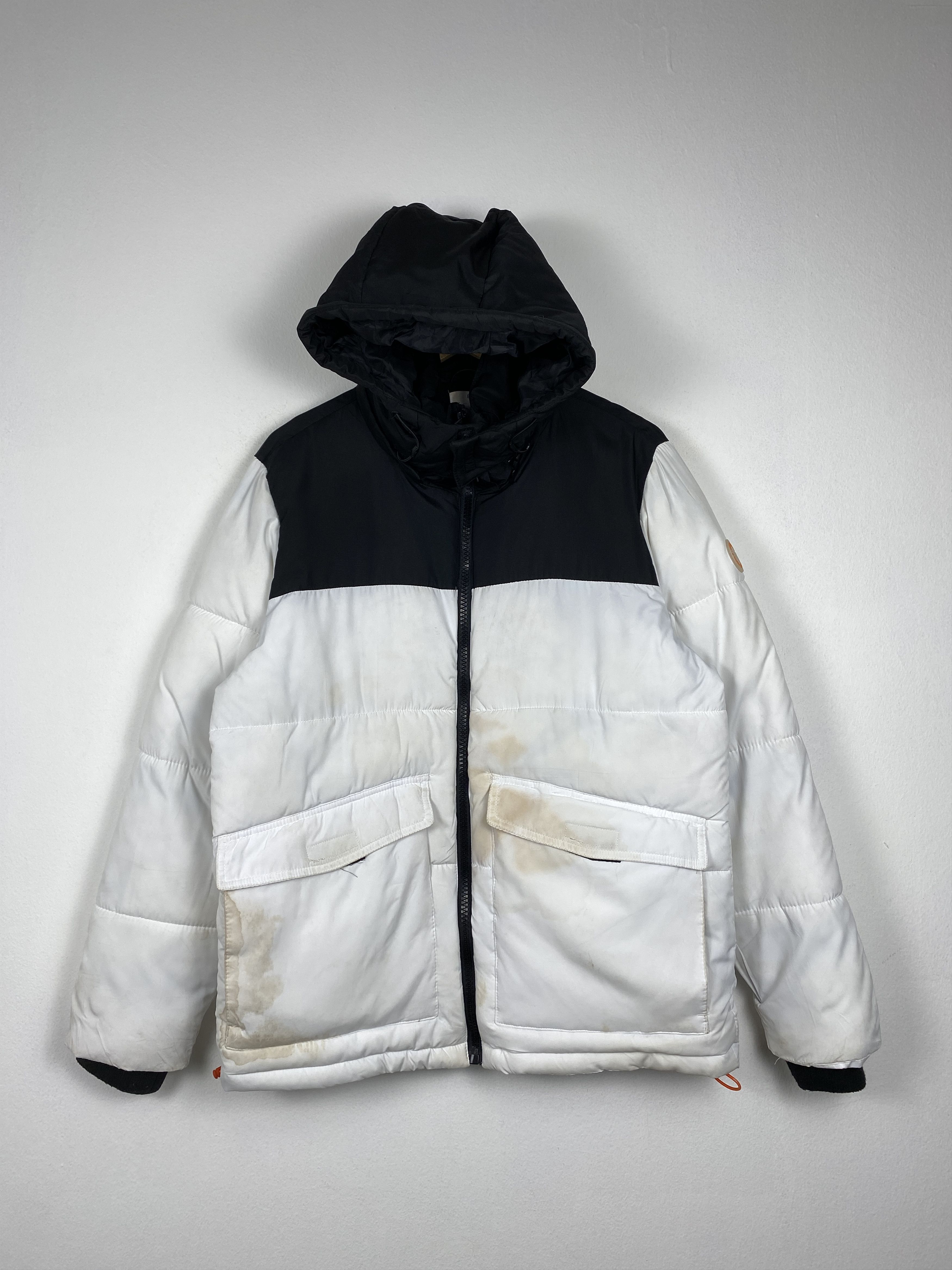 Bershka Vintage BERSHKA Puffer Hoodie Jacket J1184 Size US M / EU 48-50 / 2 - 1 Thumbnail