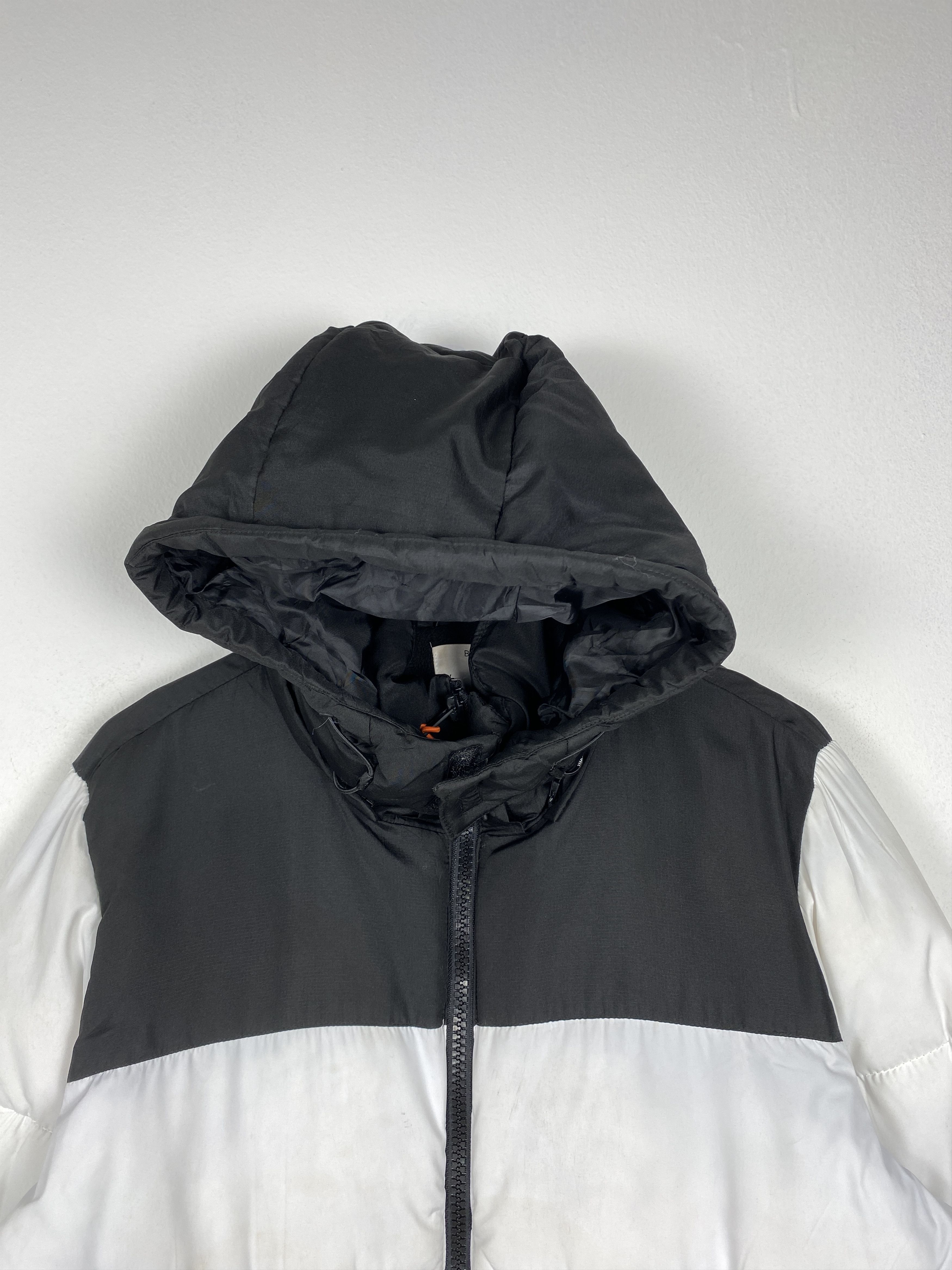 Bershka Vintage BERSHKA Puffer Hoodie Jacket J1184 Size US M / EU 48-50 / 2 - 2 Thumbnail