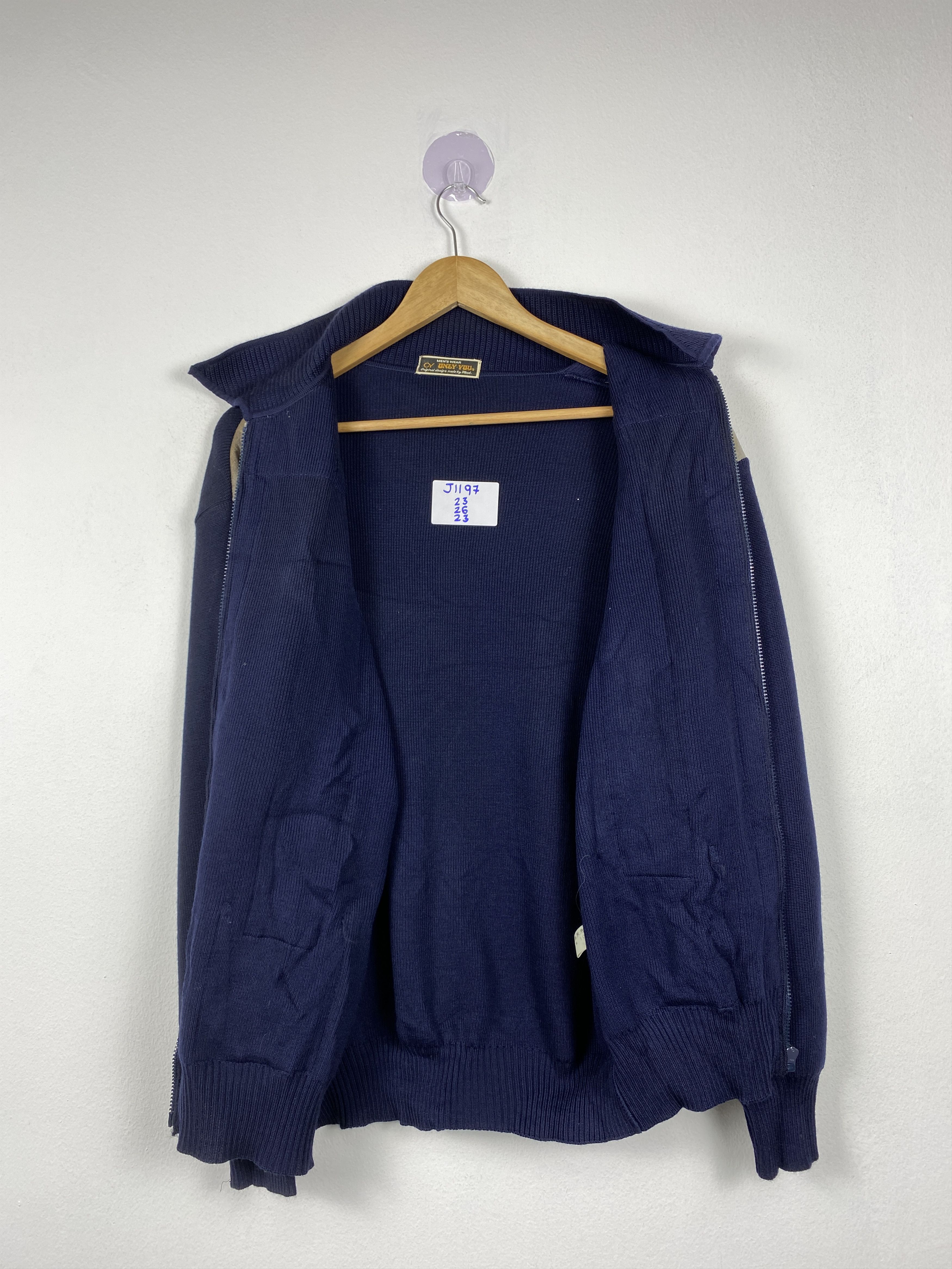 Japanese Brand Vintage 80s ONLY YOU Zip Up Jacket J1197 Size US S / EU 44-46 / 1 - 9 Thumbnail