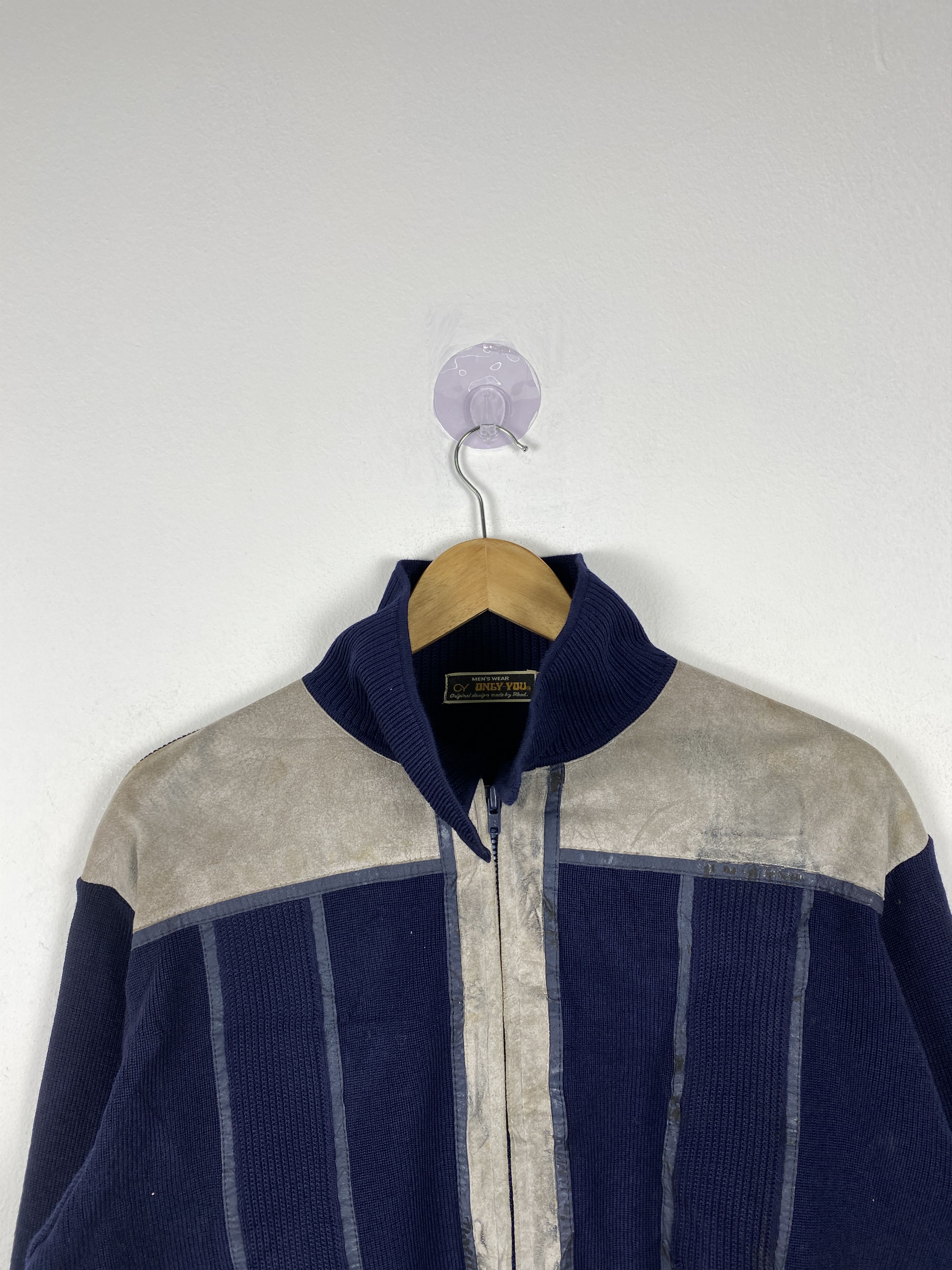 Japanese Brand Vintage 80s ONLY YOU Zip Up Jacket J1197 Size US S / EU 44-46 / 1 - 2 Thumbnail
