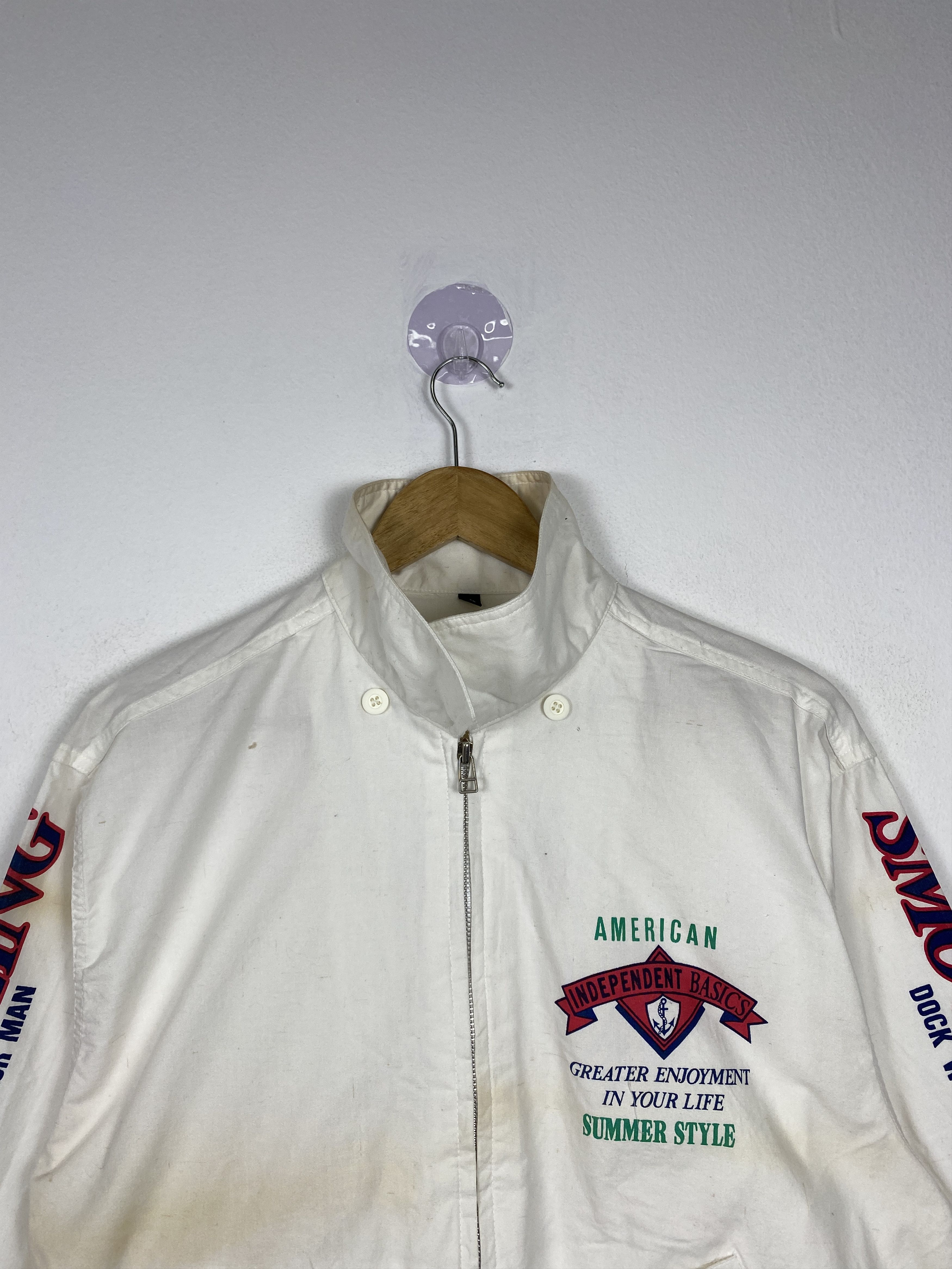 Japanese Brand Vintage 90s BOAT SWAIN Zip Up Jacket J1188 Size US S / EU 44-46 / 1 - 2 Thumbnail