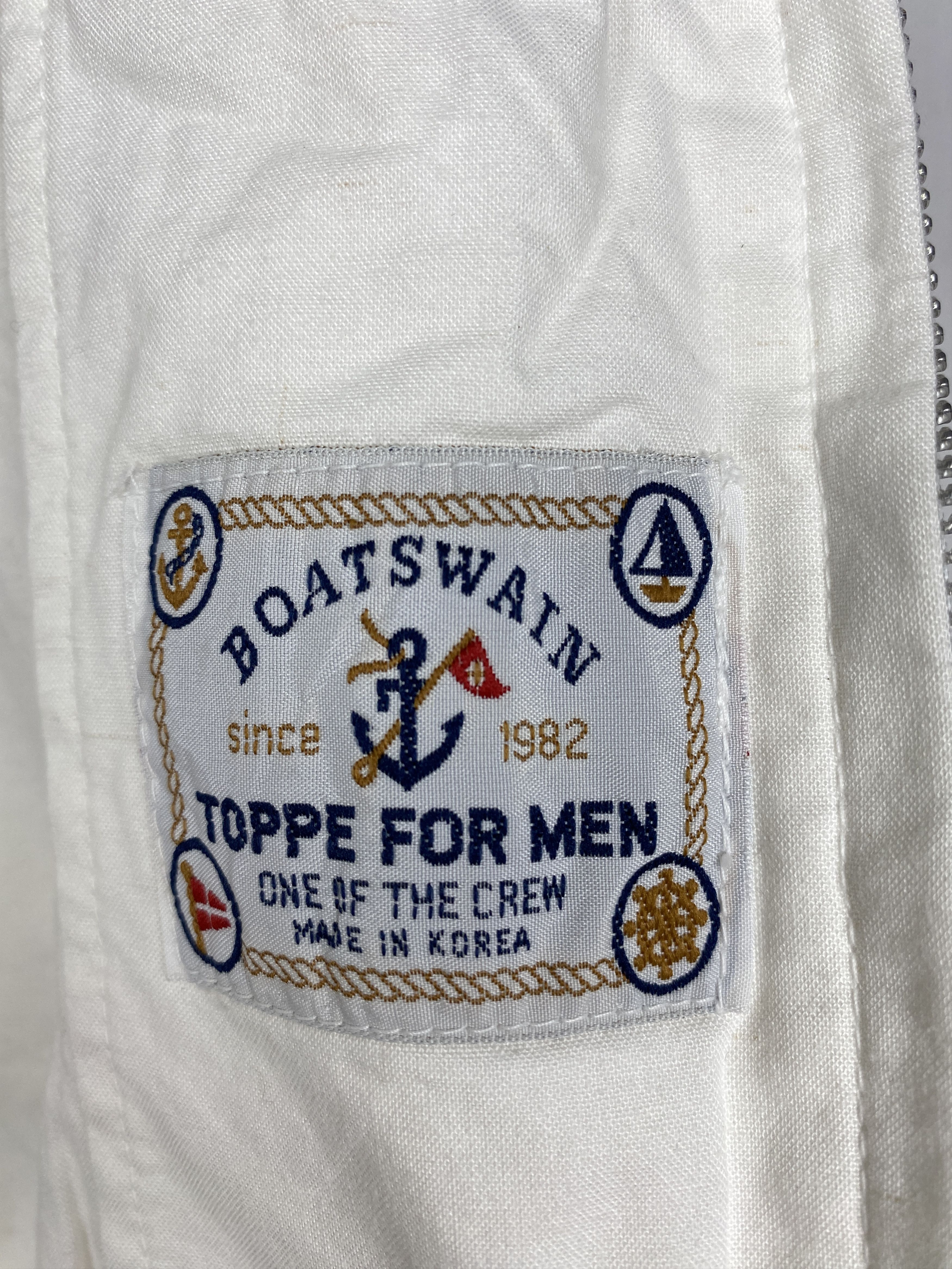 Japanese Brand Vintage 90s BOAT SWAIN Zip Up Jacket J1188 Size US S / EU 44-46 / 1 - 12 Thumbnail