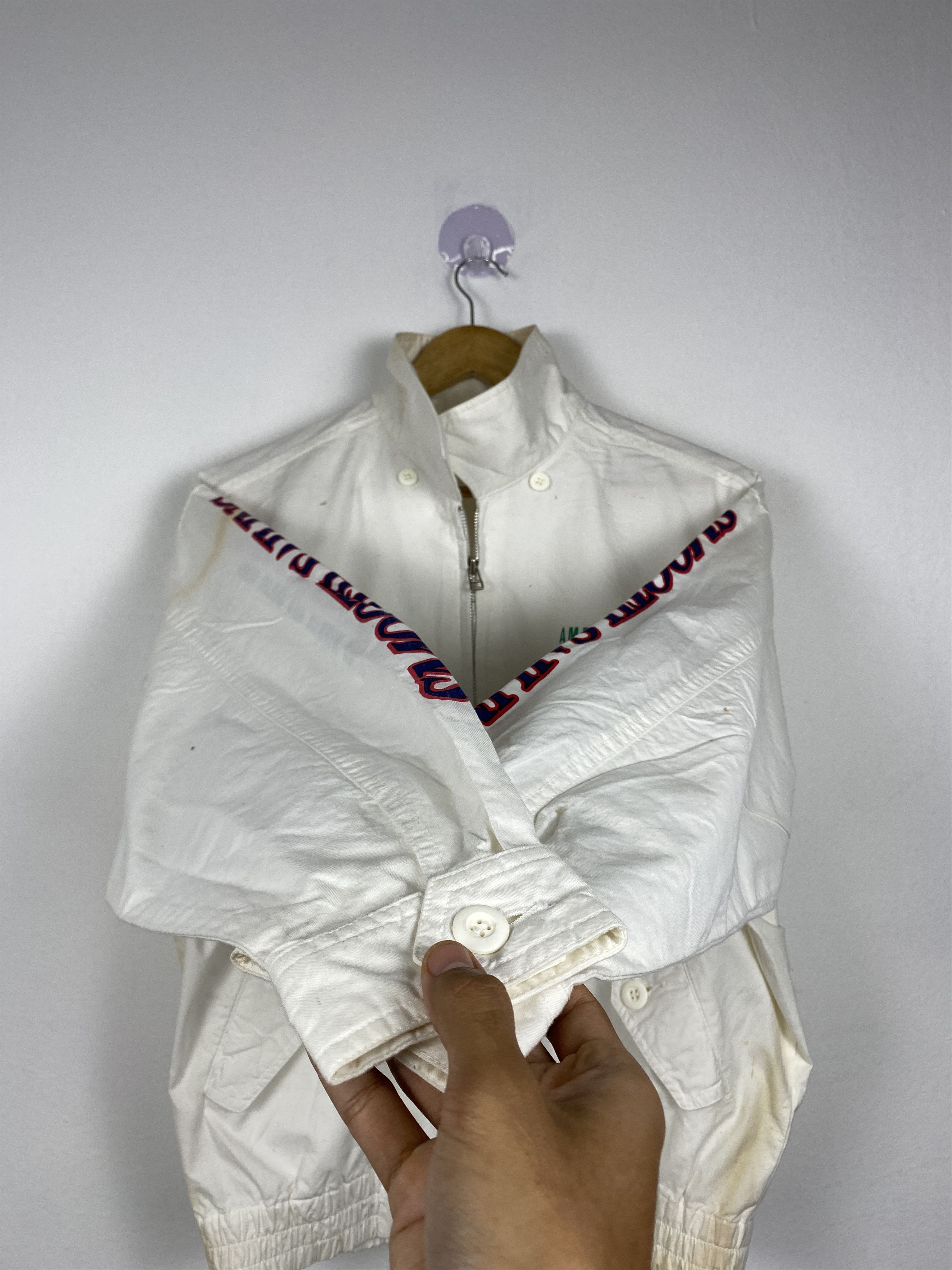 Japanese Brand Vintage 90s BOAT SWAIN Zip Up Jacket J1188 Size US S / EU 44-46 / 1 - 8 Thumbnail