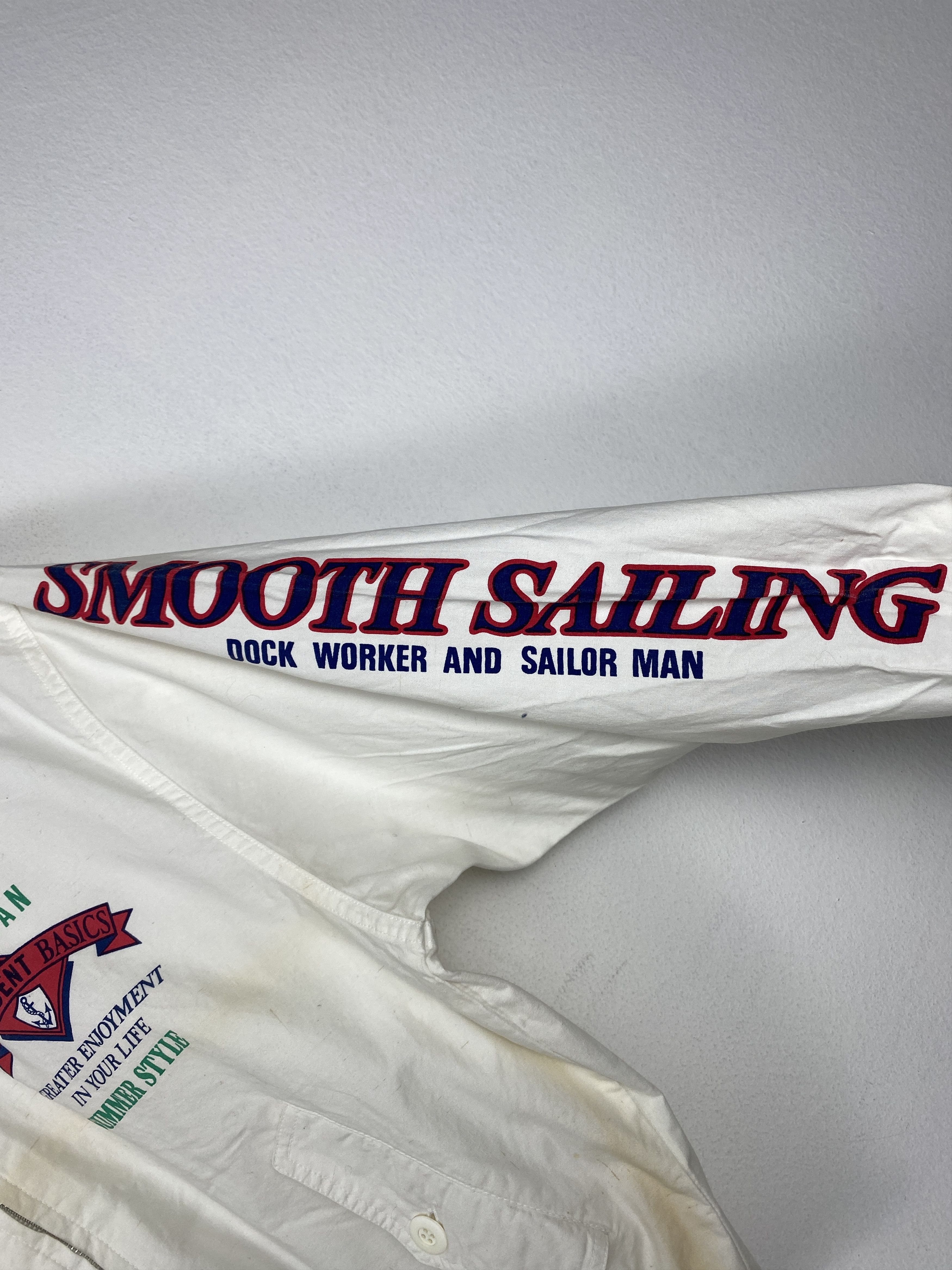 Japanese Brand Vintage 90s BOAT SWAIN Zip Up Jacket J1188 Size US S / EU 44-46 / 1 - 7 Thumbnail