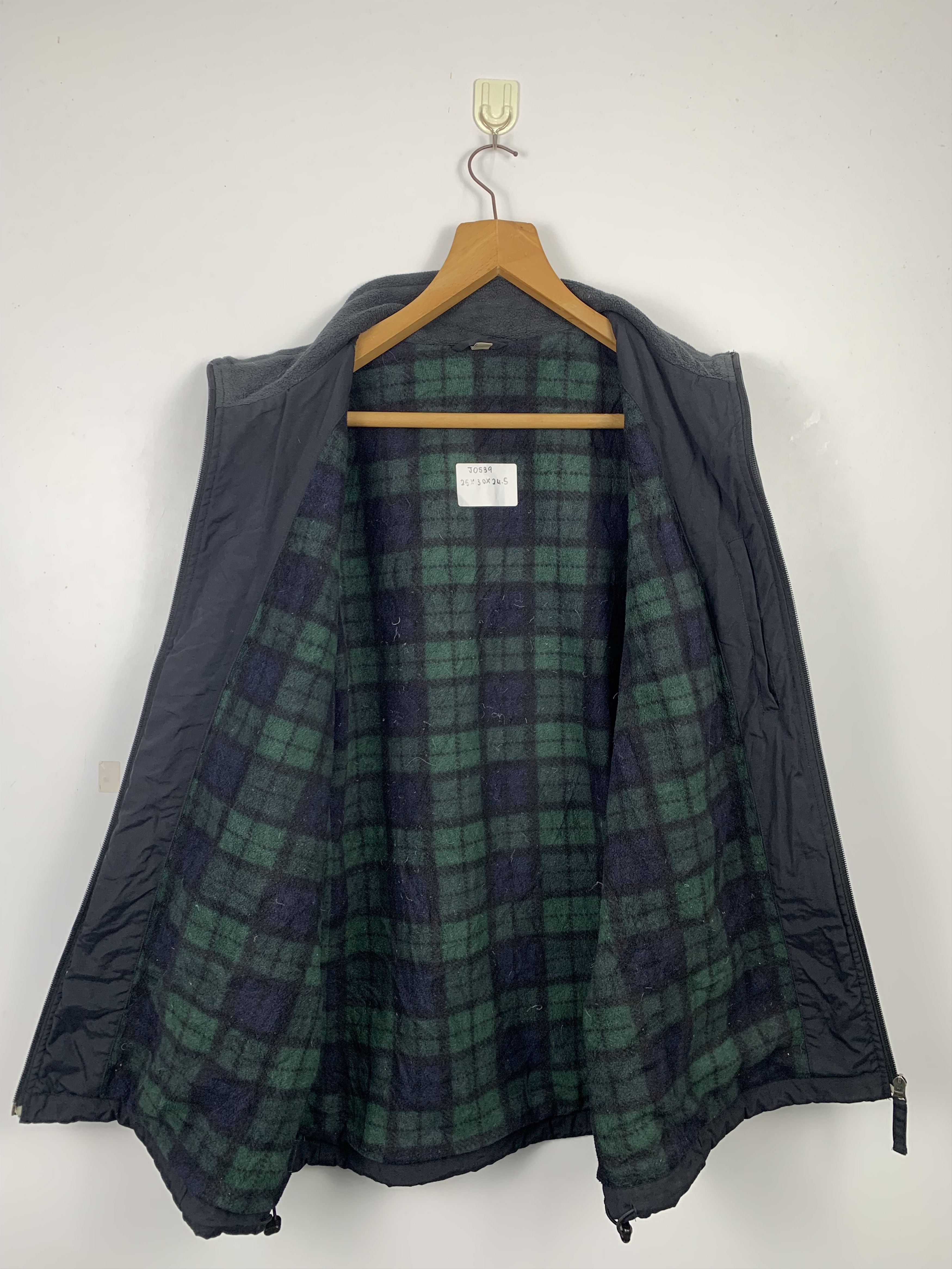 Uniqlo Vintage UNIQLO Checkered Lining Sherpa Zip Up Jacket Size US M / EU 48-50 / 2 - 9 Thumbnail