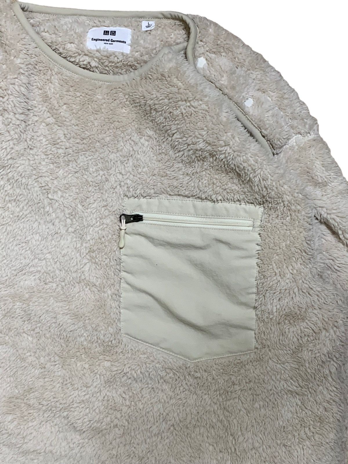 Engineered Garments × Uniqlo Rare Uniqlo Engineered Garments Fleece Jacket Pocket Size US L / EU 52-54 / 3 - 2 Thumbnail