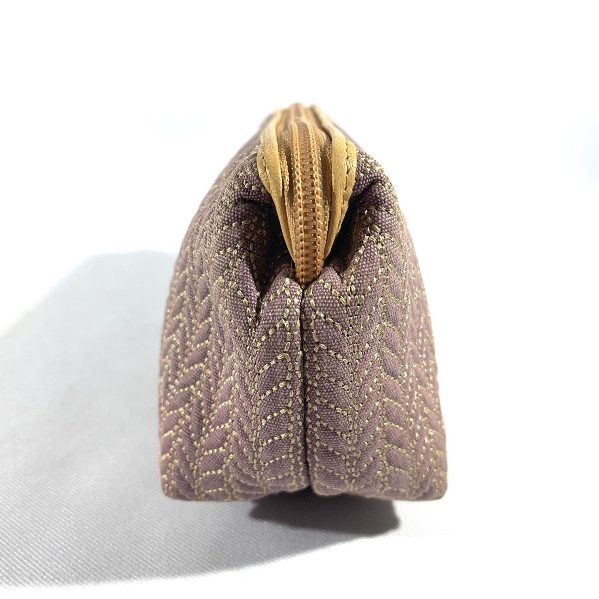 Vivienne Westwood Purple Quilted Canvas Orb Pouch Size ONE SIZE - 6 Thumbnail