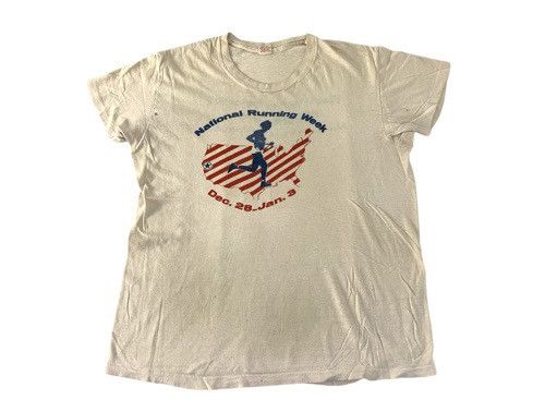 Vintage 60s 70s Southern Athletic American Running Week Sportswear Size M / US 6-8 / IT 42-44 - 1 Thumbnail