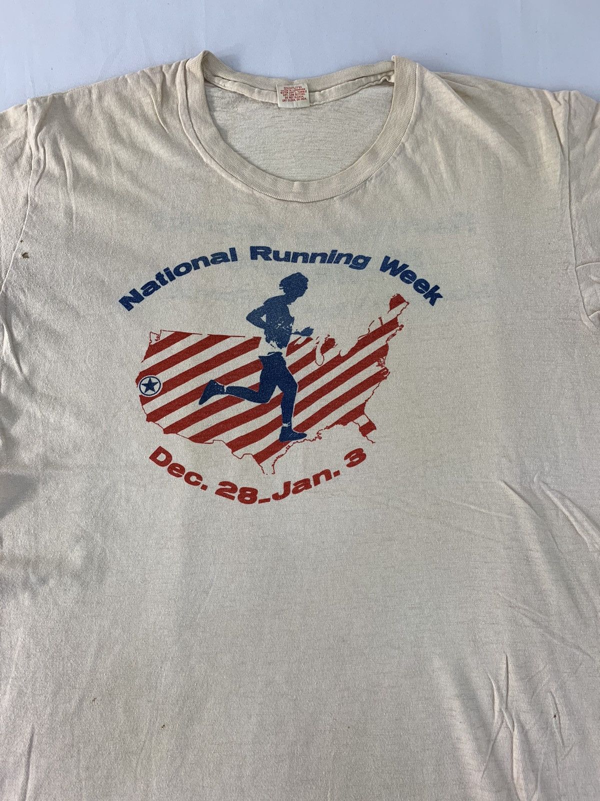 Vintage 60s 70s Southern Athletic American Running Week Sportswear Size M / US 6-8 / IT 42-44 - 3 Thumbnail