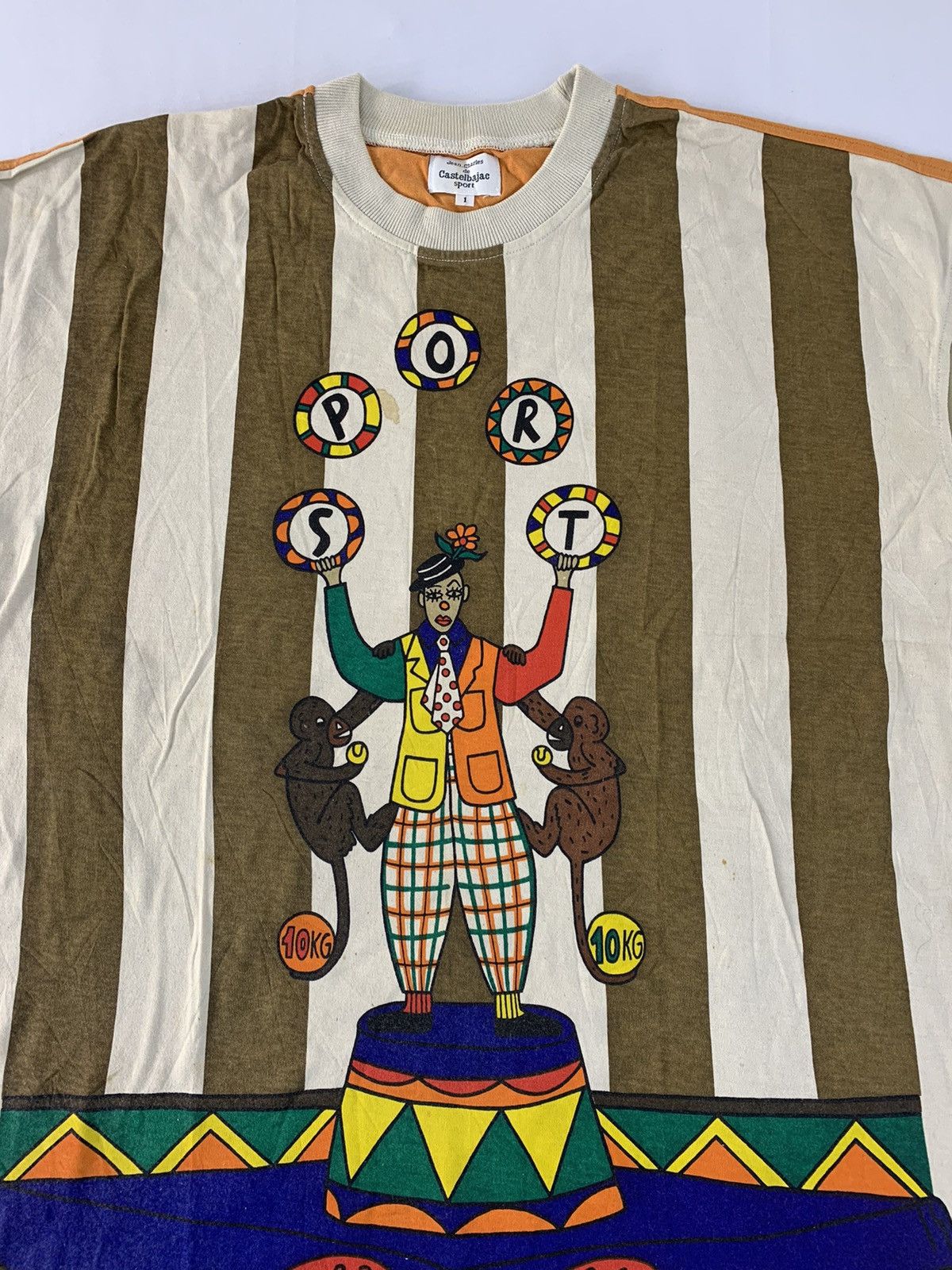 Jean Charles De Castelbajac Jean Charles de Castelbajac Sport Clown Striped Multicolour Size US M / EU 48-50 / 2 - 3 Thumbnail
