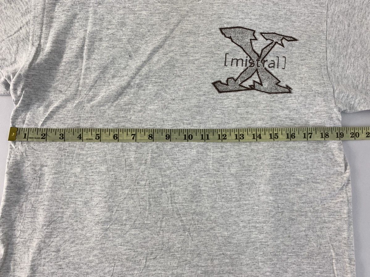 Vintage 80s 90s Mistral X Song By Bygone Big Logo Tee Size US S / EU 44-46 / 1 - 7 Thumbnail