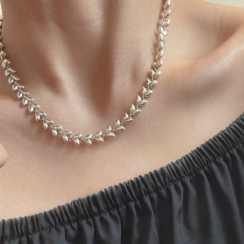 Jewelry Silver Color Necklace Size ONE SIZE - 3 Thumbnail