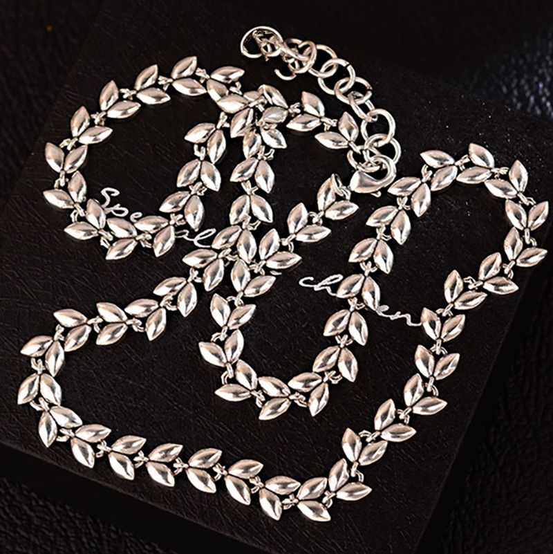 Jewelry Silver Color Necklace Size ONE SIZE - 4 Thumbnail