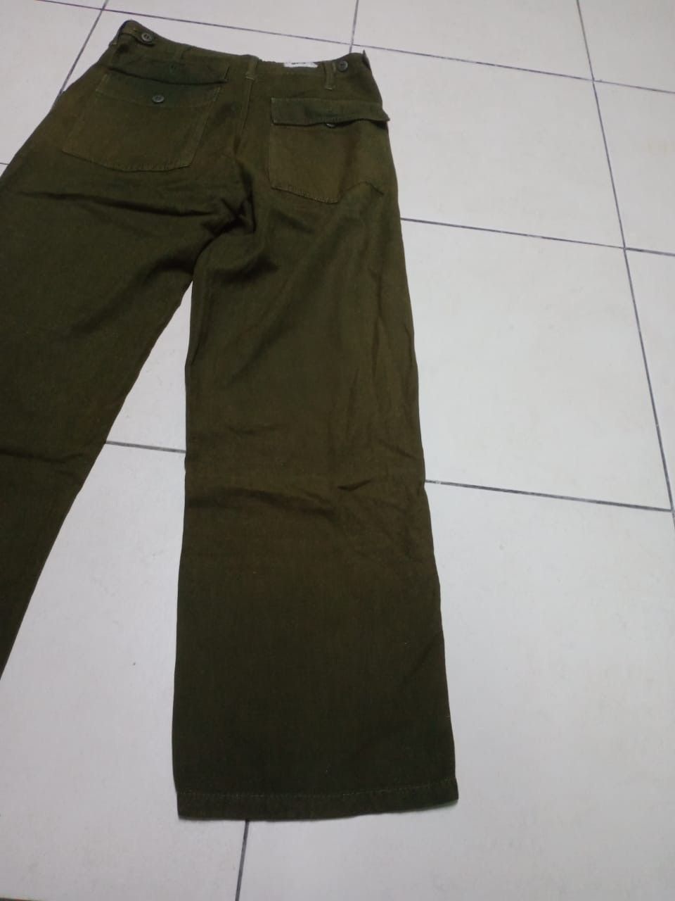 Vintage Unknown Unbrand Adjustable Waist Bush Pants Size US 31 - 9 Thumbnail