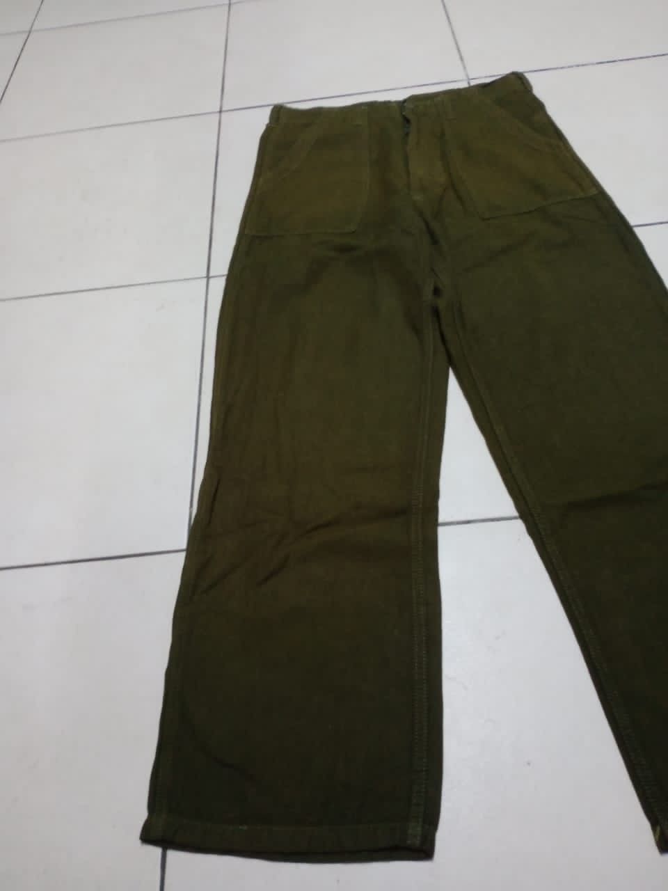 Vintage Unknown Unbrand Adjustable Waist Bush Pants Size US 31 - 4 Thumbnail
