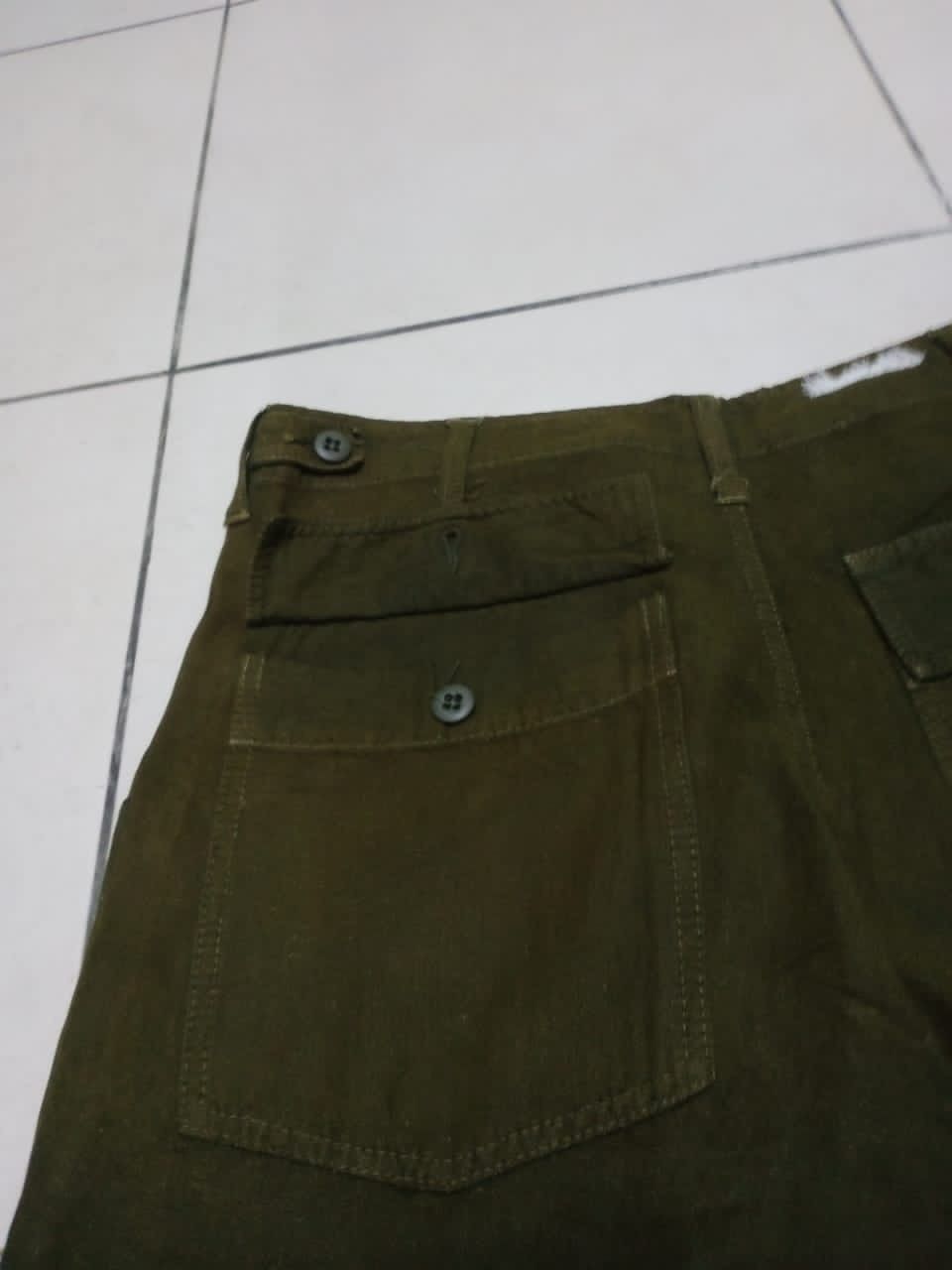Vintage Unknown Unbrand Adjustable Waist Bush Pants Size US 31 - 11 Thumbnail