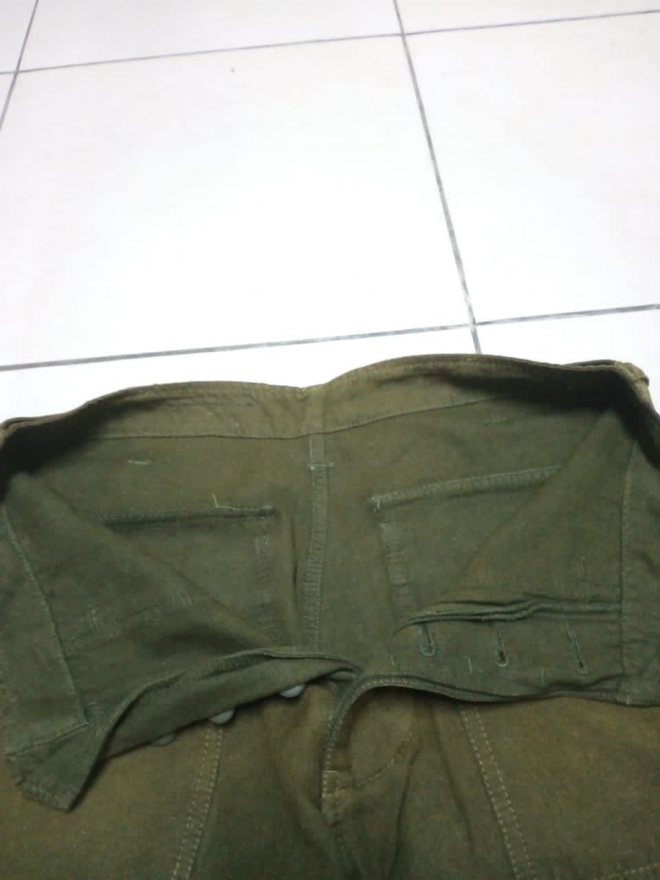 Vintage Unknown Unbrand Adjustable Waist Bush Pants Size US 31 - 16 Thumbnail