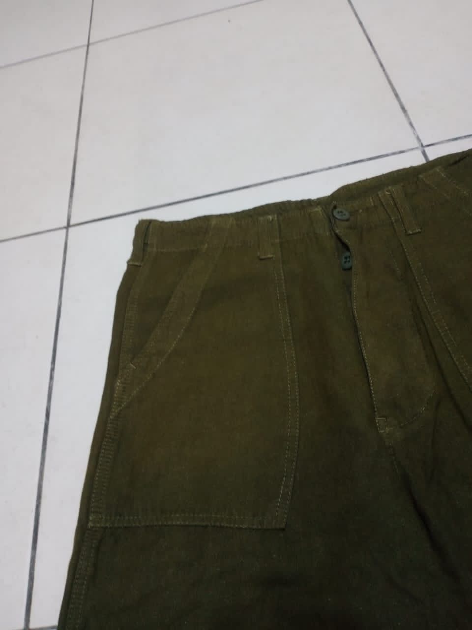 Vintage Unknown Unbrand Adjustable Waist Bush Pants Size US 31 - 6 Thumbnail