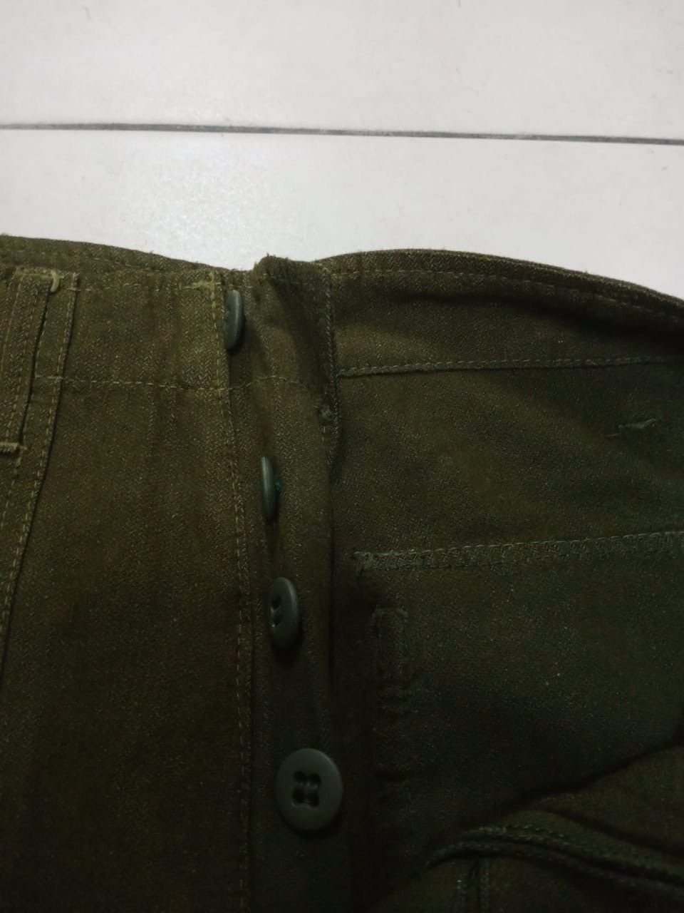 Vintage Unknown Unbrand Adjustable Waist Bush Pants Size US 31 - 15 Thumbnail