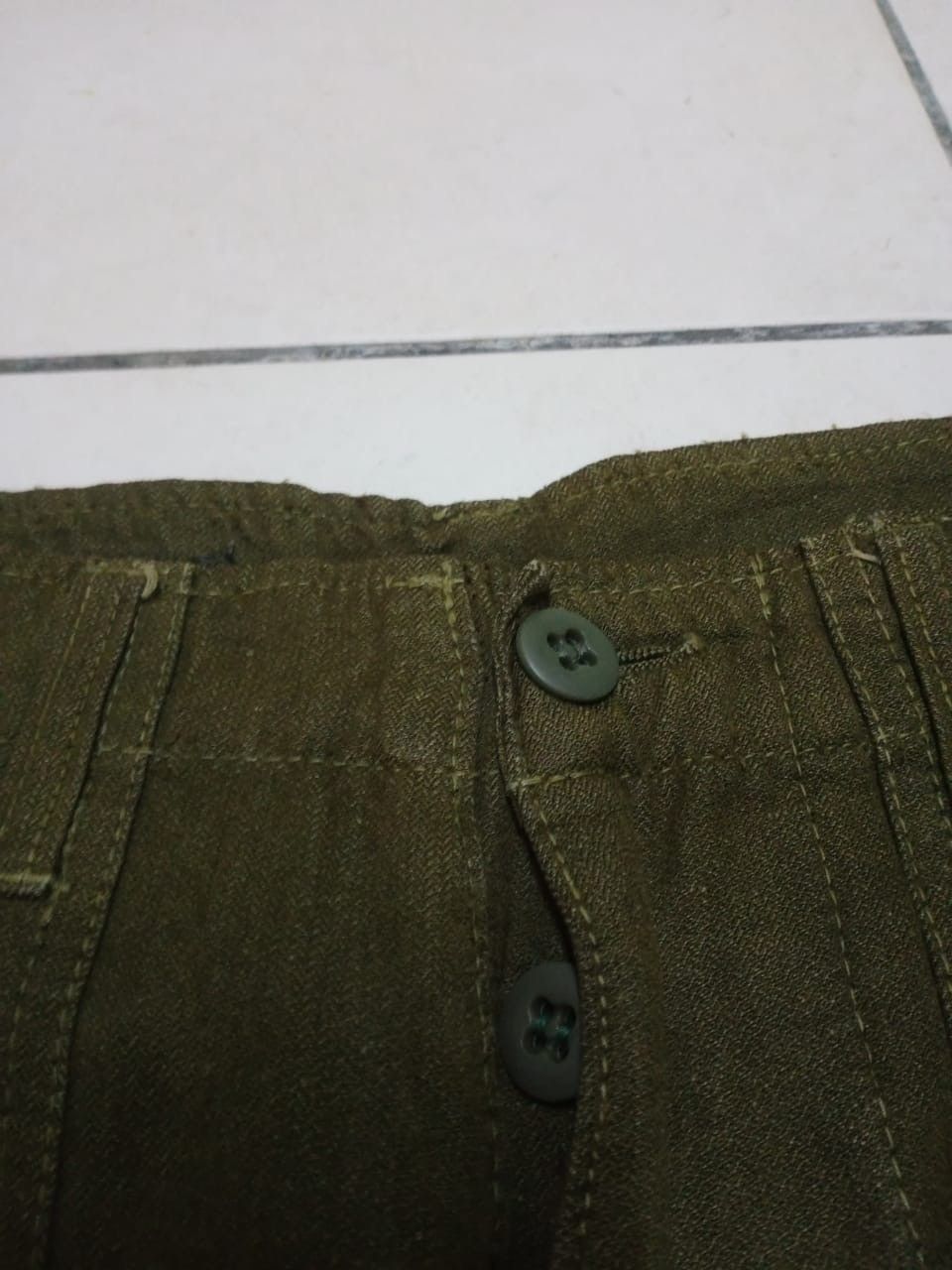 Vintage Unknown Unbrand Adjustable Waist Bush Pants Size US 31 - 7 Thumbnail