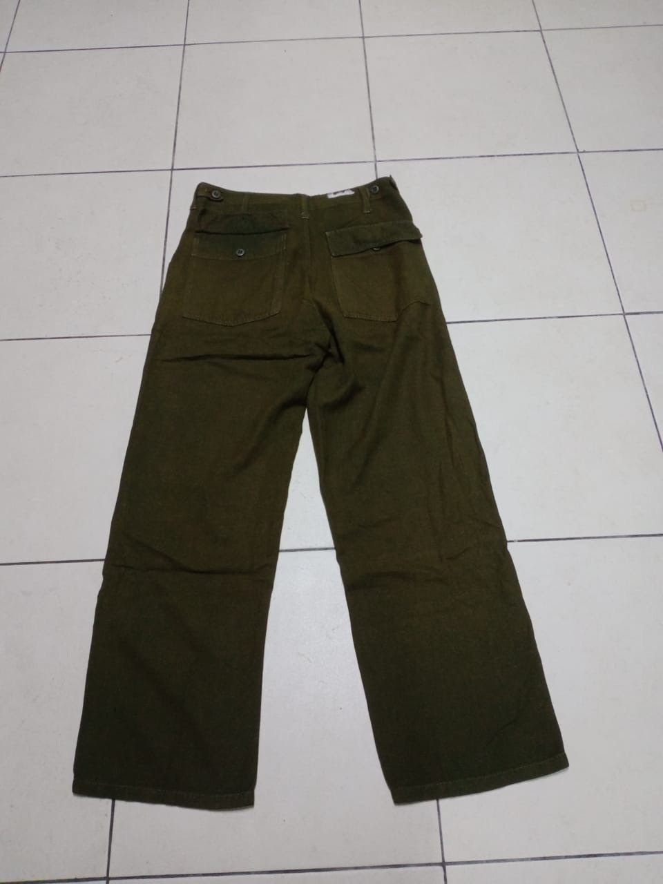Vintage Unknown Unbrand Adjustable Waist Bush Pants Size US 31 - 2 Thumbnail