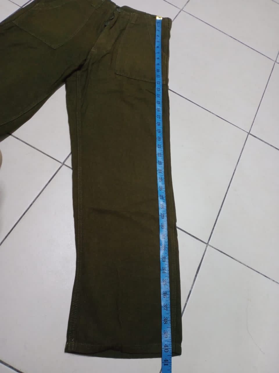 Vintage Unknown Unbrand Adjustable Waist Bush Pants Size US 31 - 20 Thumbnail