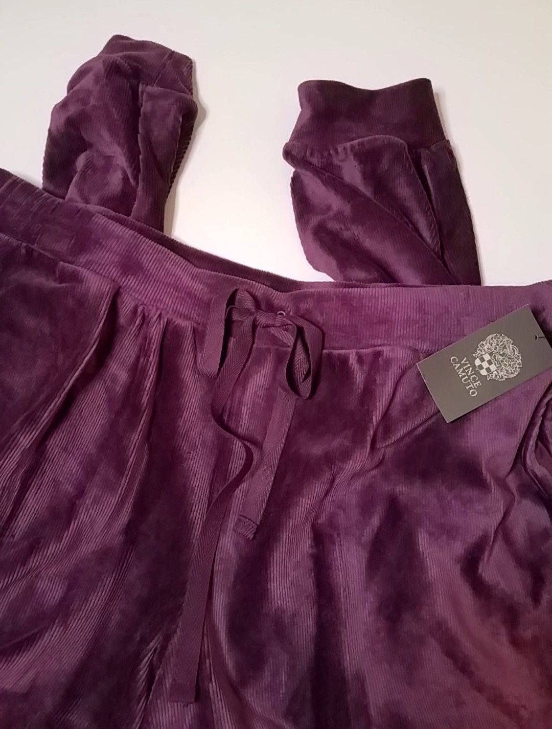 Vince Camuto Vince Camuto Cotton Corduroy Drawstring Waist Joggers 2X Size 40" / US 18 - 5 Thumbnail