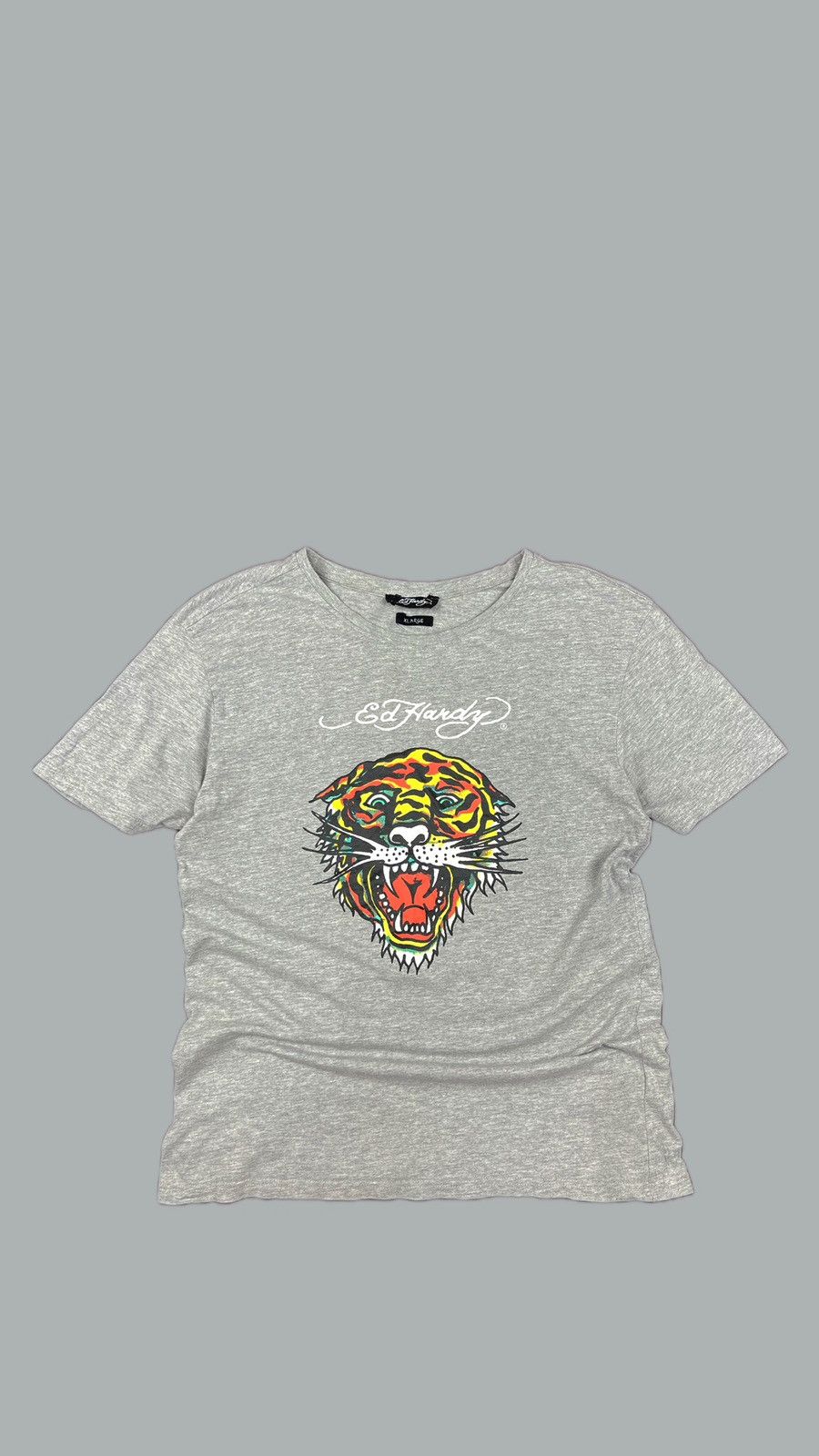 Ed Hardy × Vintage Vintage Ed Hardy T-Shirt Size US XL / EU 56 / 4 - 2 Thumbnail