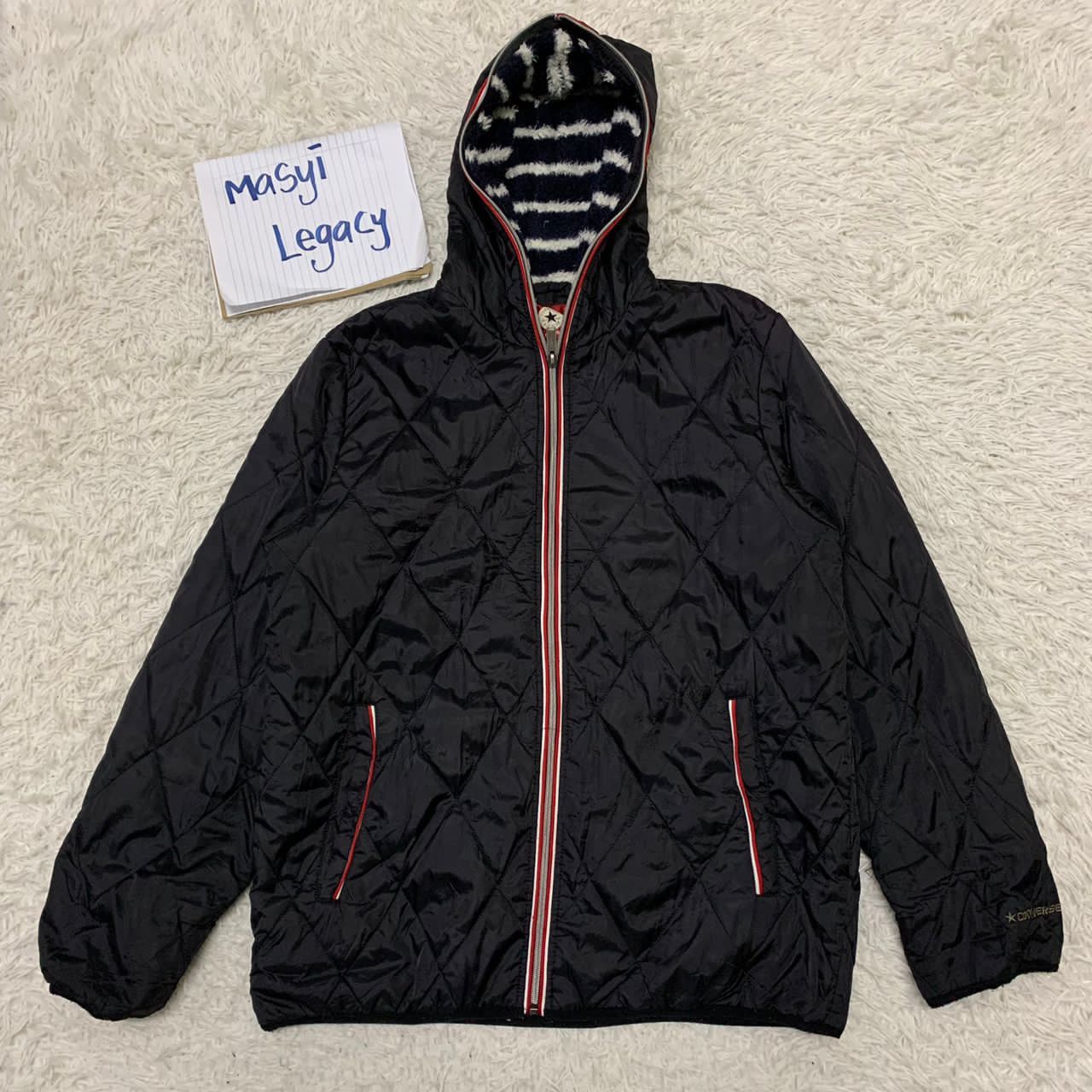Converse Vintage converse all star Chuck Taylor full zip jacket Size US L / EU 52-54 / 3 - 1 Thumbnail