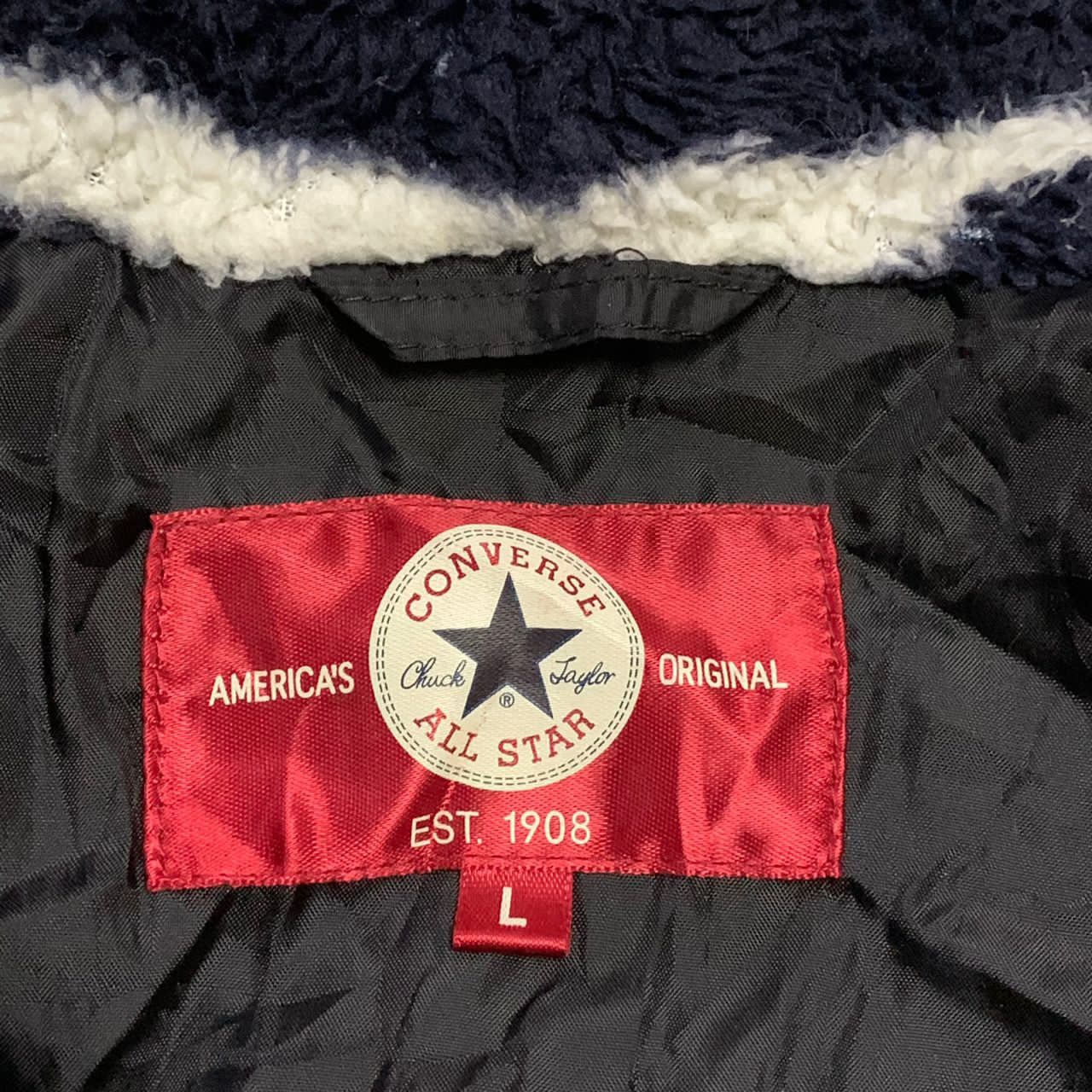 Converse Vintage converse all star Chuck Taylor full zip jacket Size US L / EU 52-54 / 3 - 10 Thumbnail