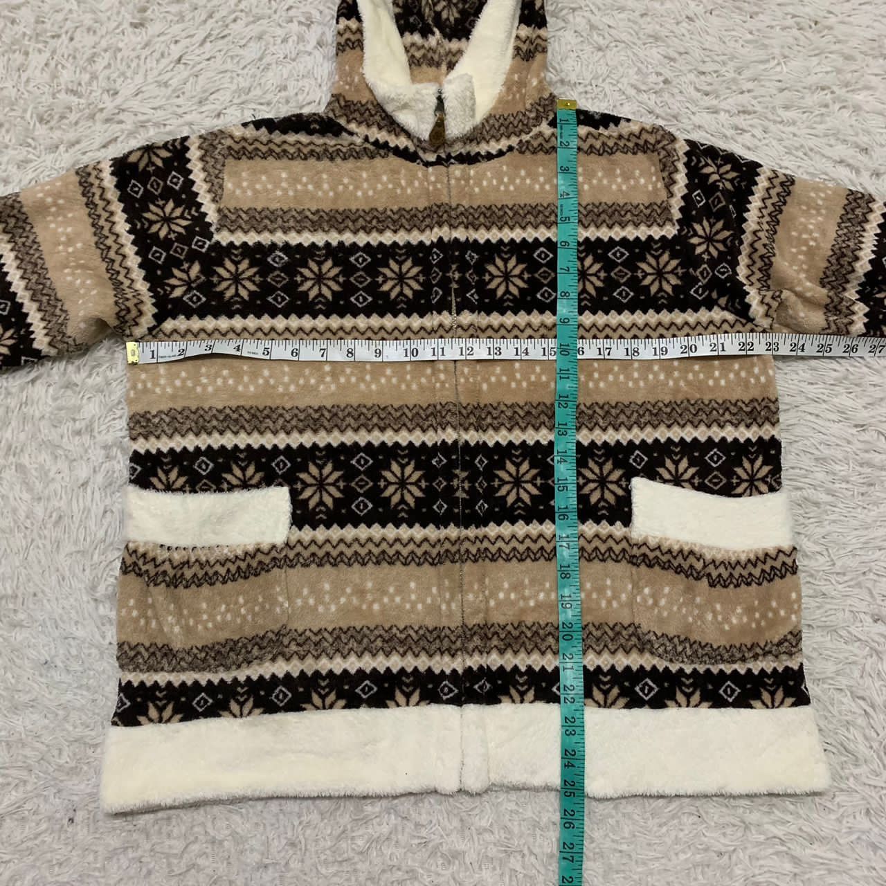 Japanese Brand Coeur sucre fleece navajo design jacket Size US L / EU 52-54 / 3 - 6 Thumbnail