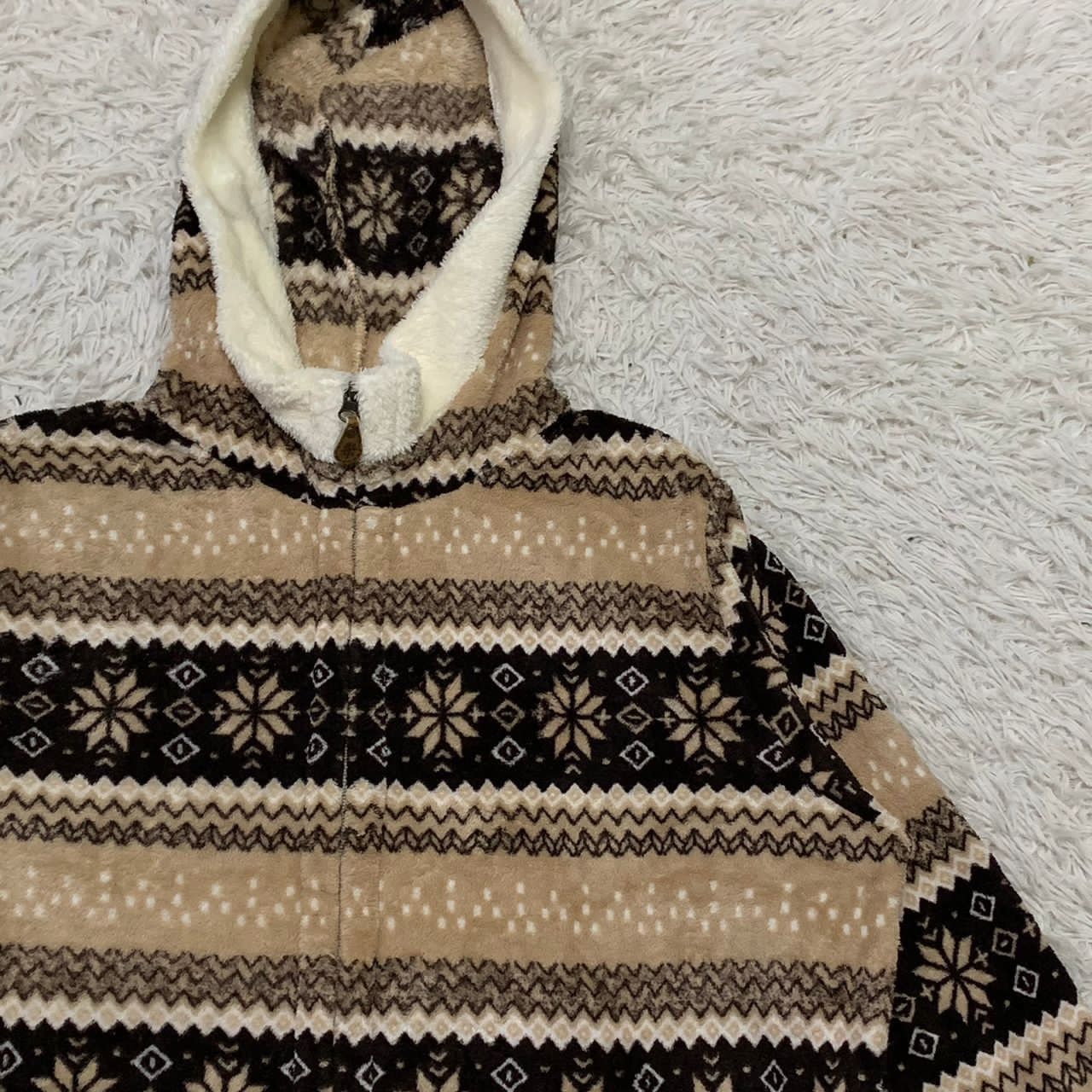 Japanese Brand Coeur sucre fleece navajo design jacket Size US L / EU 52-54 / 3 - 4 Thumbnail