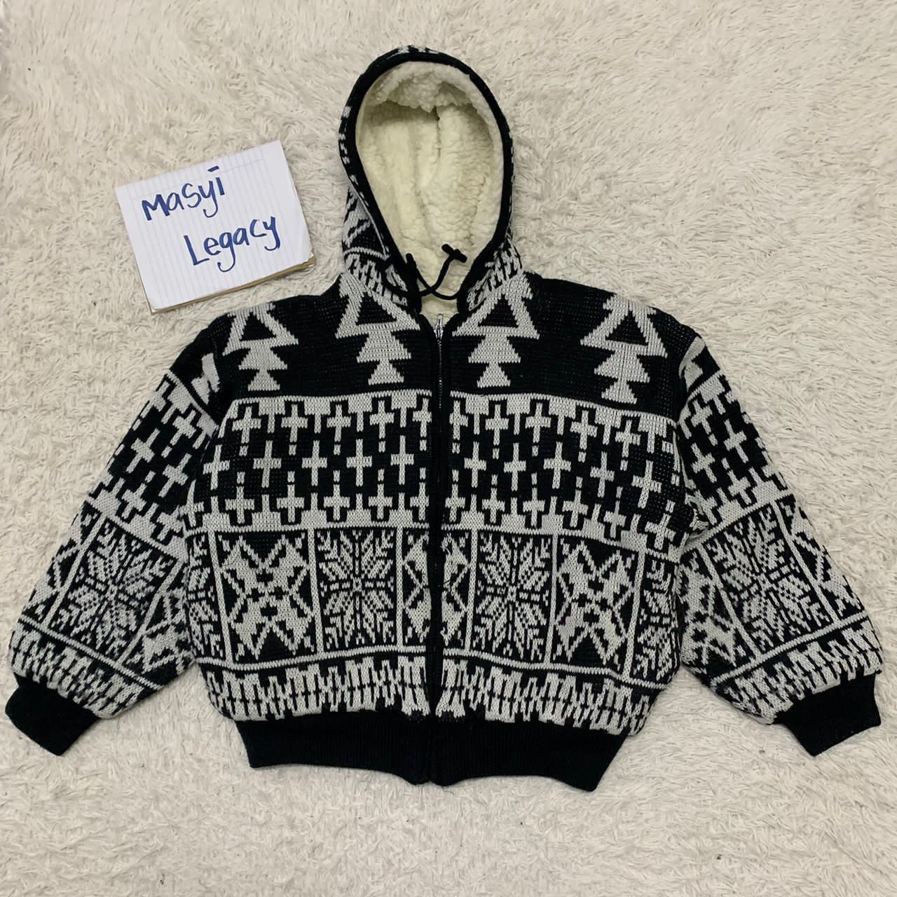 Japanese Brand Certificate of guarantee Albemarle Hoodie Sherpa jacket Size M / US 6-8 / IT 42-44 - 1 Thumbnail