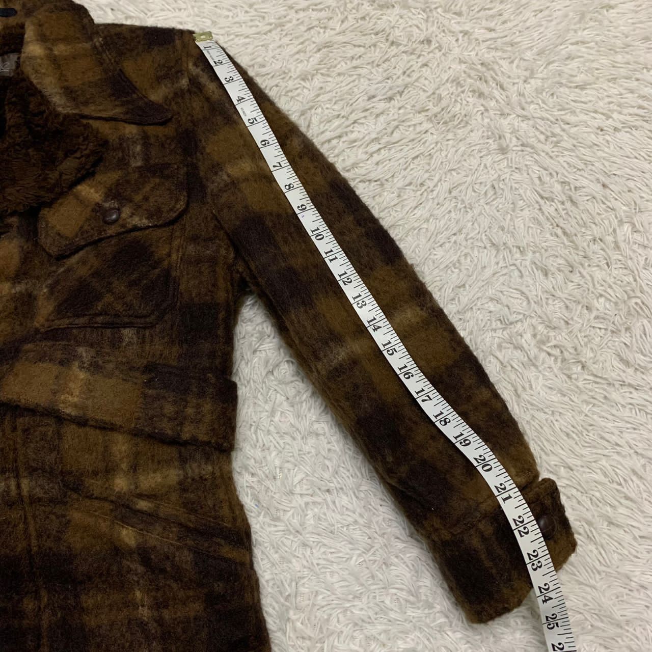 Japanese Brand Tomson Gazelle Sherpa Mohair Style Jacket Belted Size US M / EU 48-50 / 2 - 8 Thumbnail